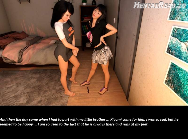 Brother and sister giantess Chapter 1 - page 92