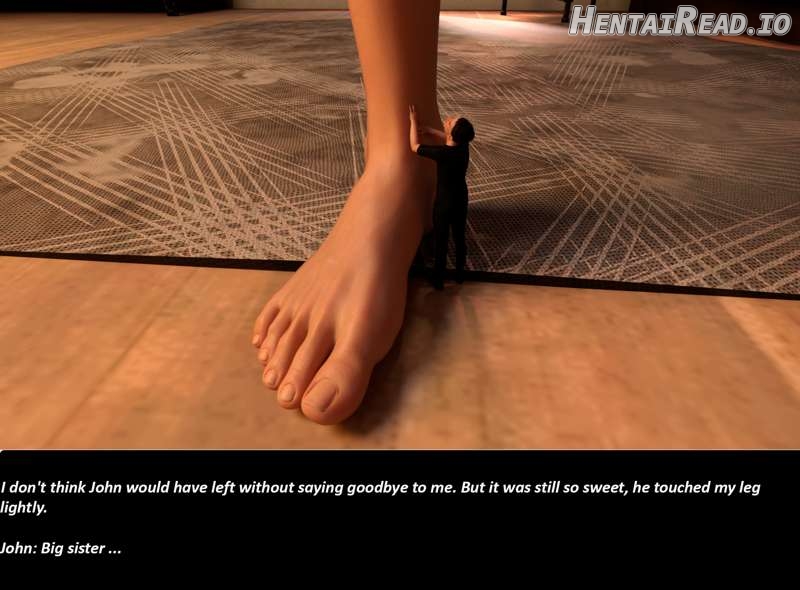 Brother and sister giantess Chapter 1 - page 96