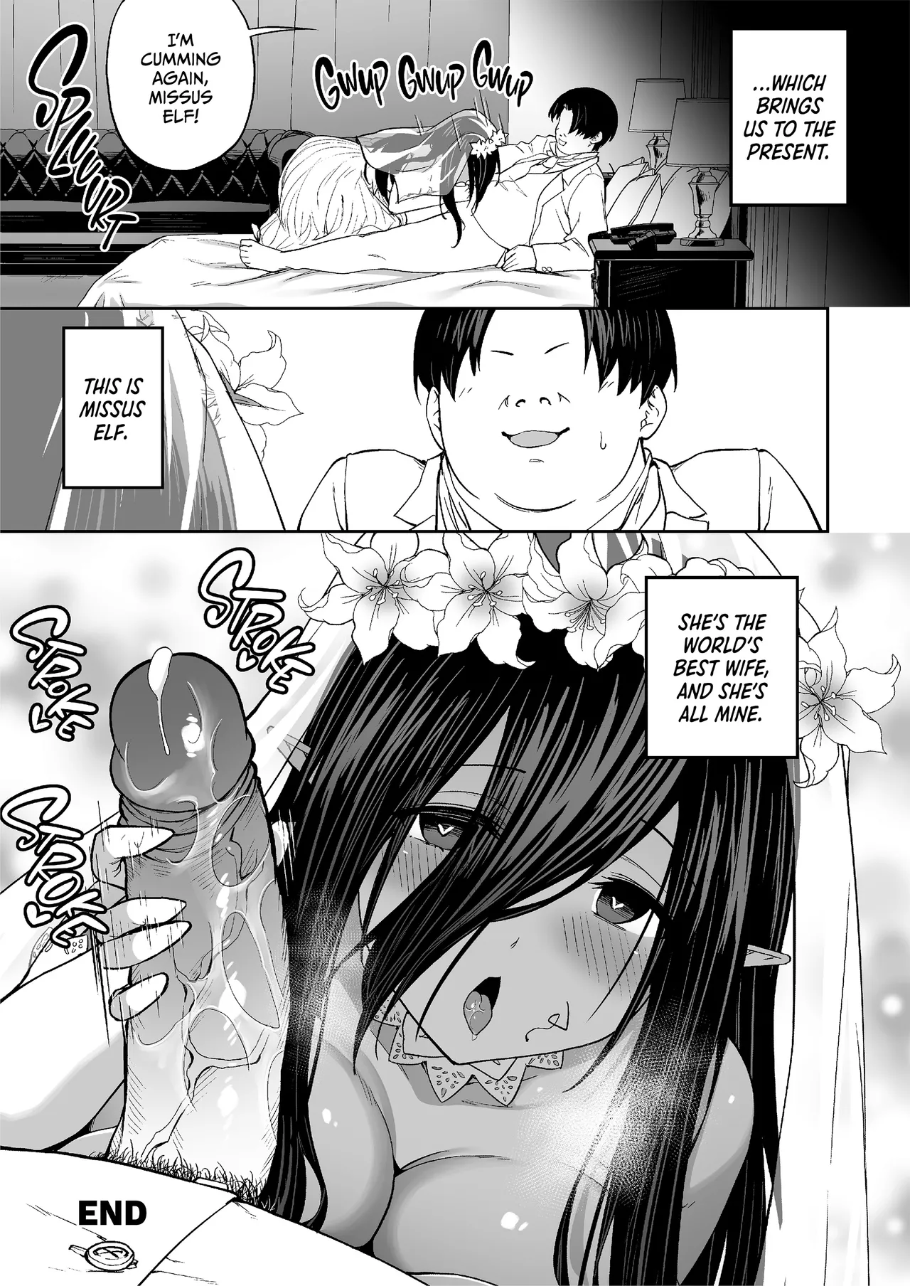 Mugon Muhyoujou no Kasshoku Elf, Rental Shitemasu + Gojitsudan Chapter 1 - page 36