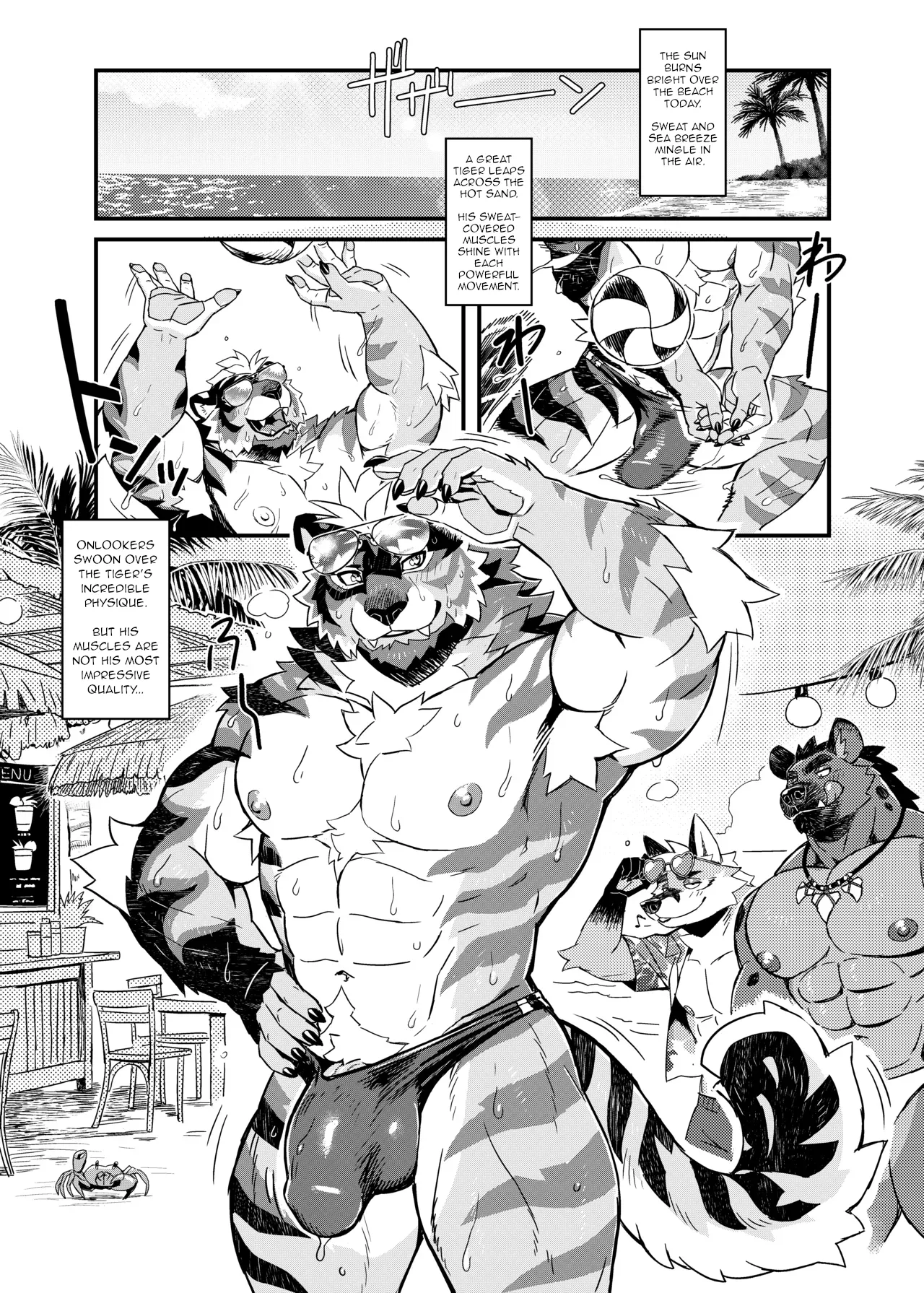 I Didn't Mean to Flash My Too-Big Tiger Dick, I Swear! Chapter 1 - page 4