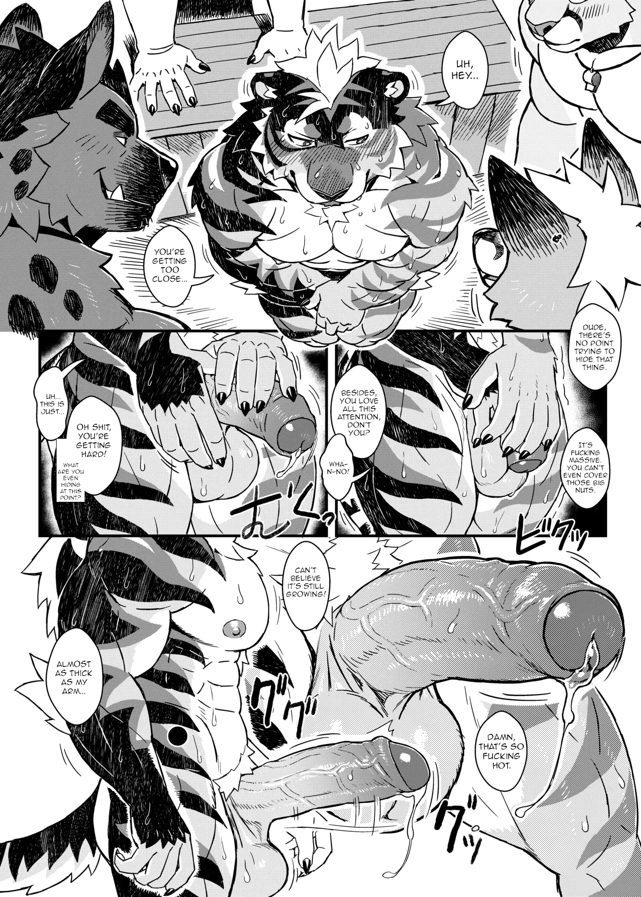 I Didn't Mean to Flash My Too-Big Tiger Dick, I Swear! Chapter 1 - page 7