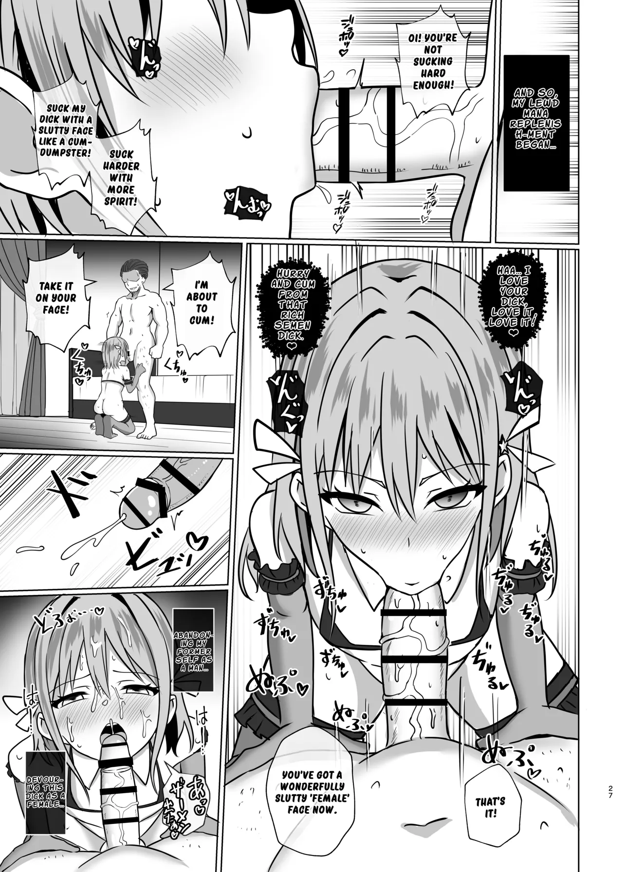 Otokonoko Mahou Shoujo no Ecchi na Maryoku Hokyuu Chapter 1 - page 26