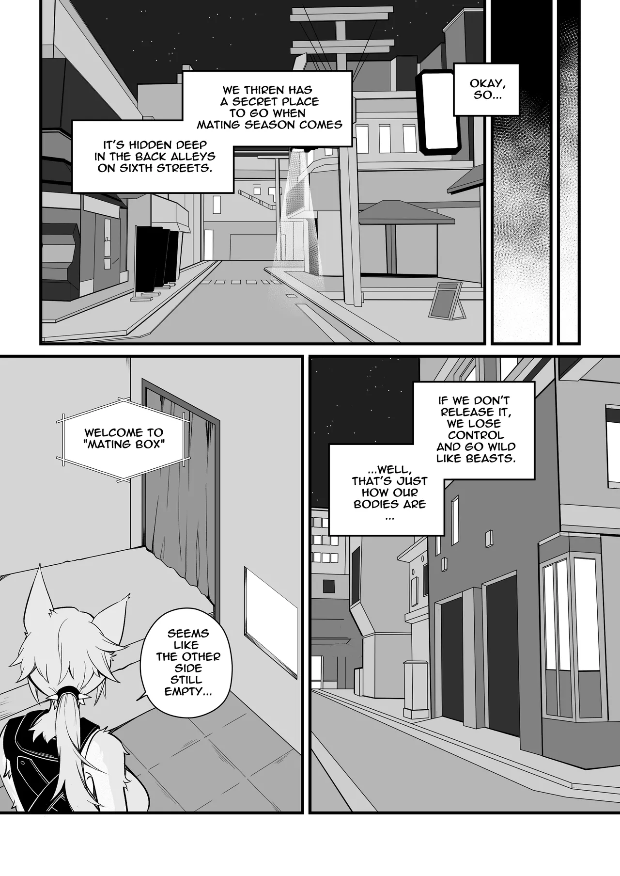 Pulchra deals with her rut Chapter 1 - page 8