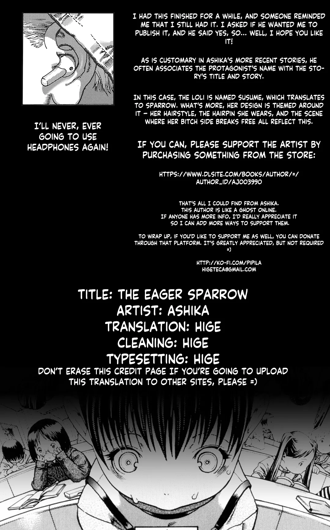 The eager sparrow Chapter 1 - page 21