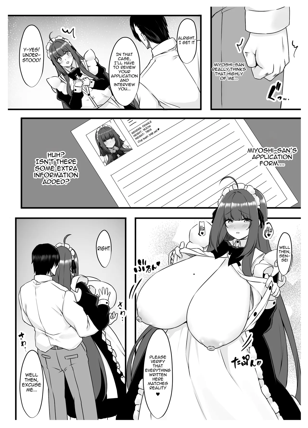 Oshiego Maid no Shuukatsu Jijou - JOB HUNTING SITUATION OF STUDENT MAID Chapter 1 - page 10