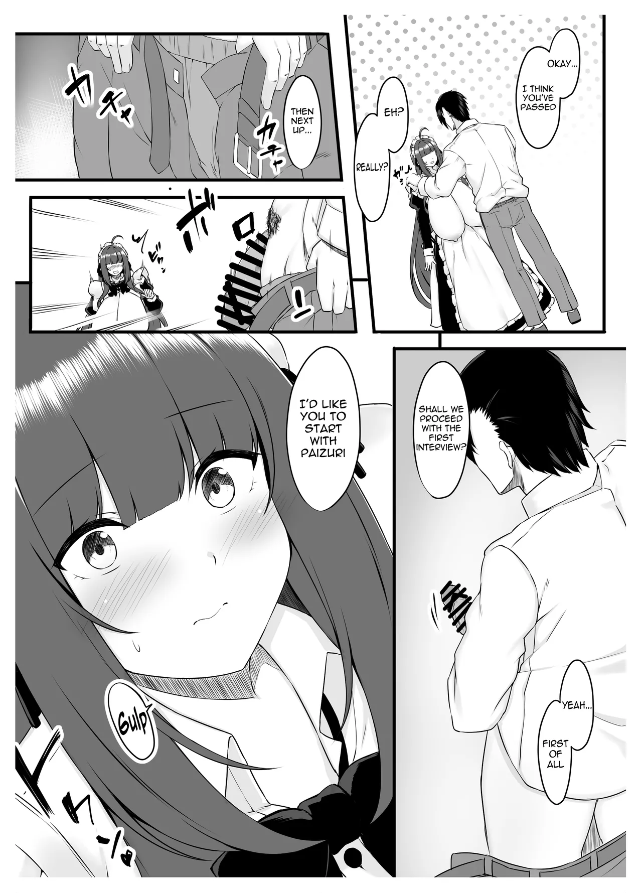 Oshiego Maid no Shuukatsu Jijou - JOB HUNTING SITUATION OF STUDENT MAID Chapter 1 - page 13
