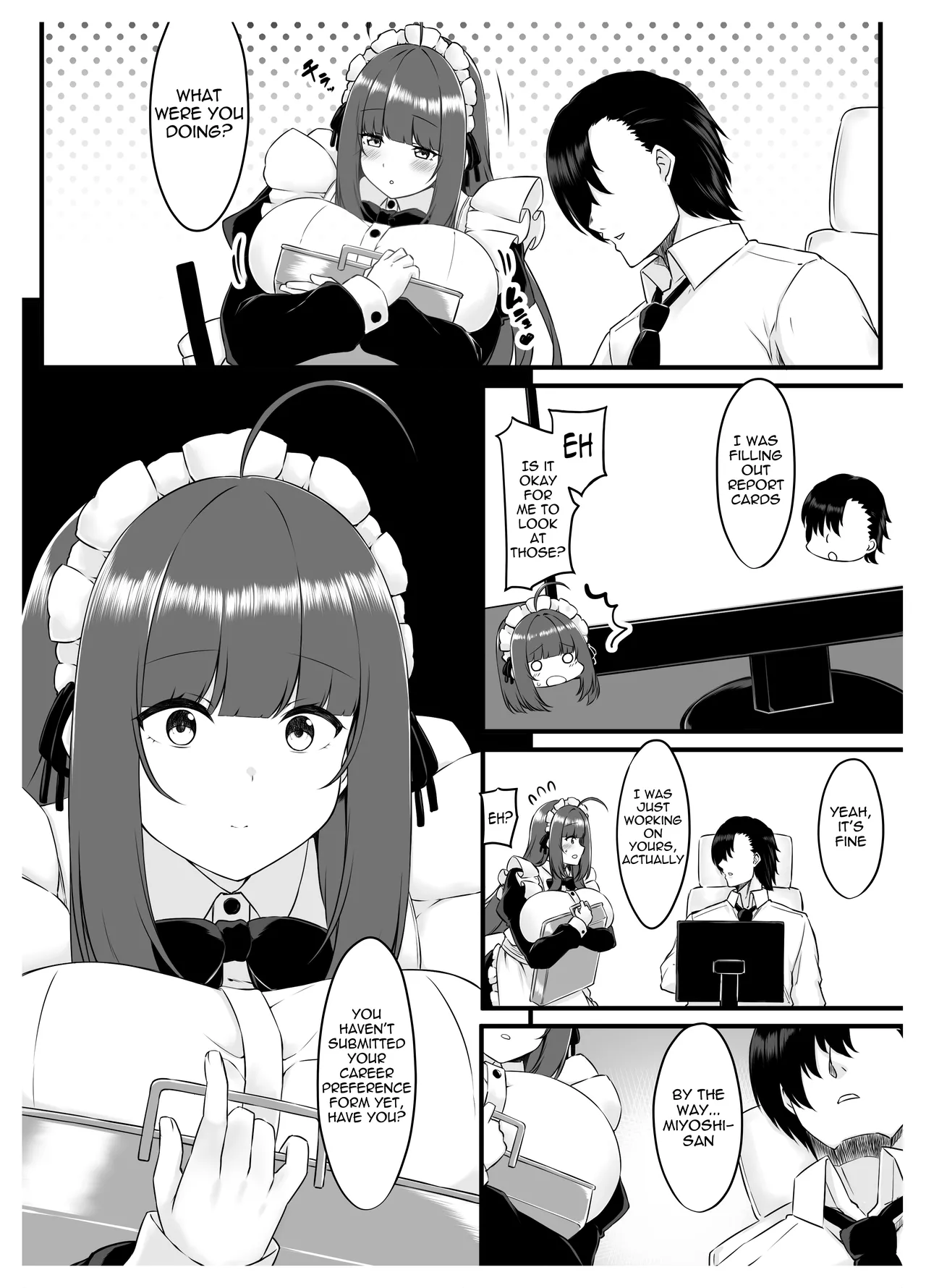 Oshiego Maid no Shuukatsu Jijou - JOB HUNTING SITUATION OF STUDENT MAID Chapter 1 - page 7