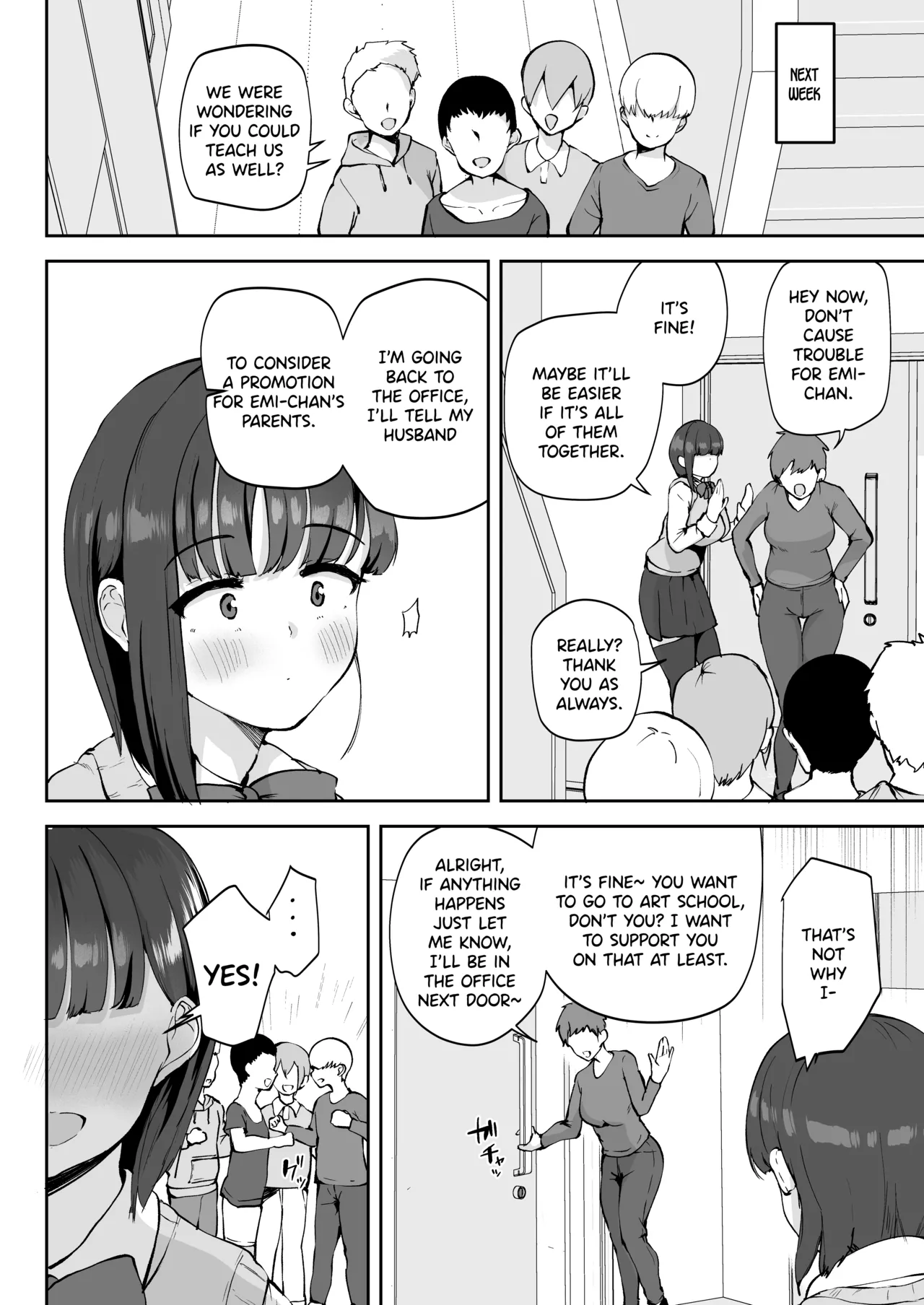 AV Gokko ~Oya Gacha ni Atatta Kusogaki-tachi ni Yowami o Nigirare Okasareru Katei Kyoushi JK~ Chapter 1 - page 11