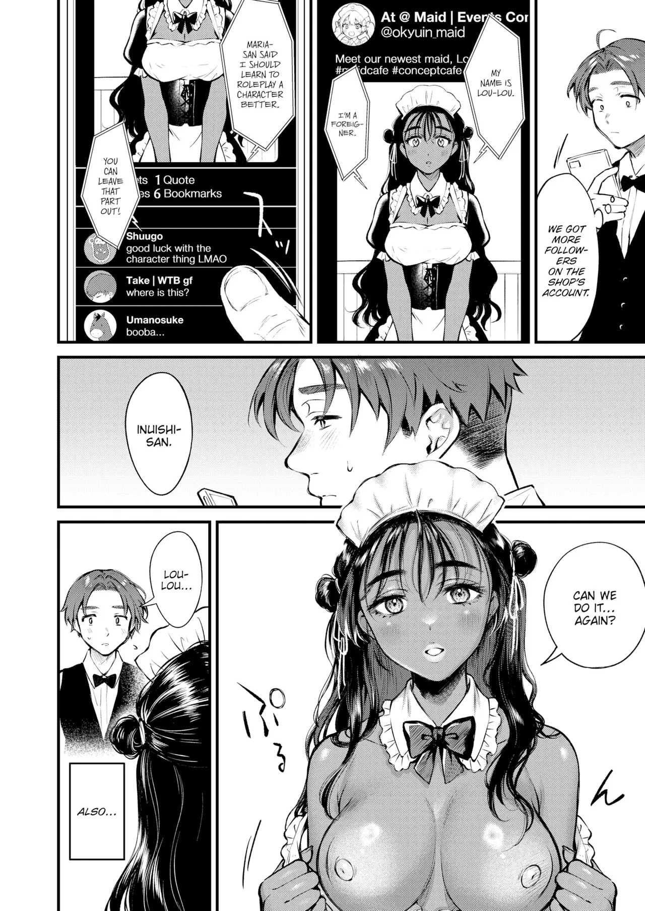 Hot Spice Chocolate + Sweet Cherry Chocolate Chapter 1 - page 28