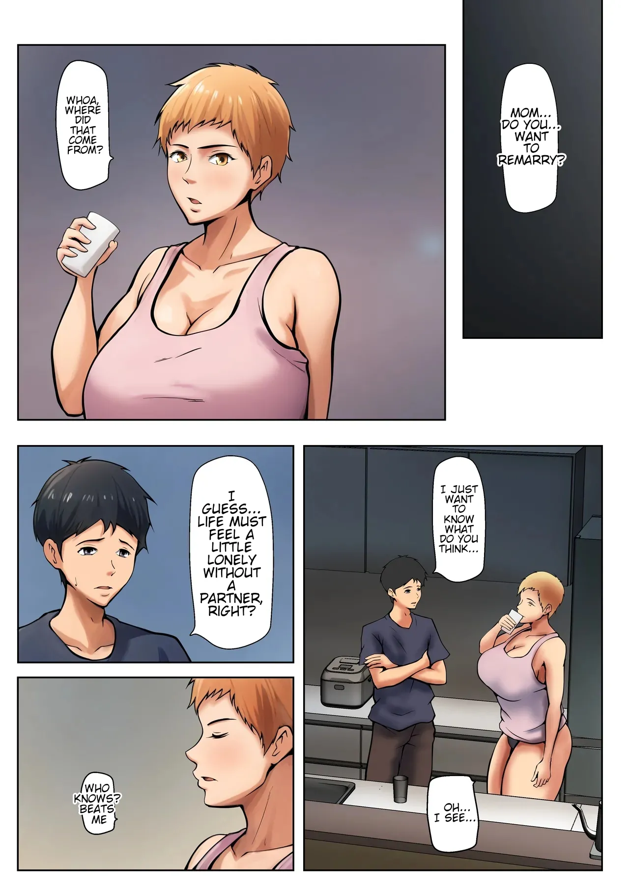 If stepmother and stepson lived together, it would be something like this. Chapter 1 - page 22