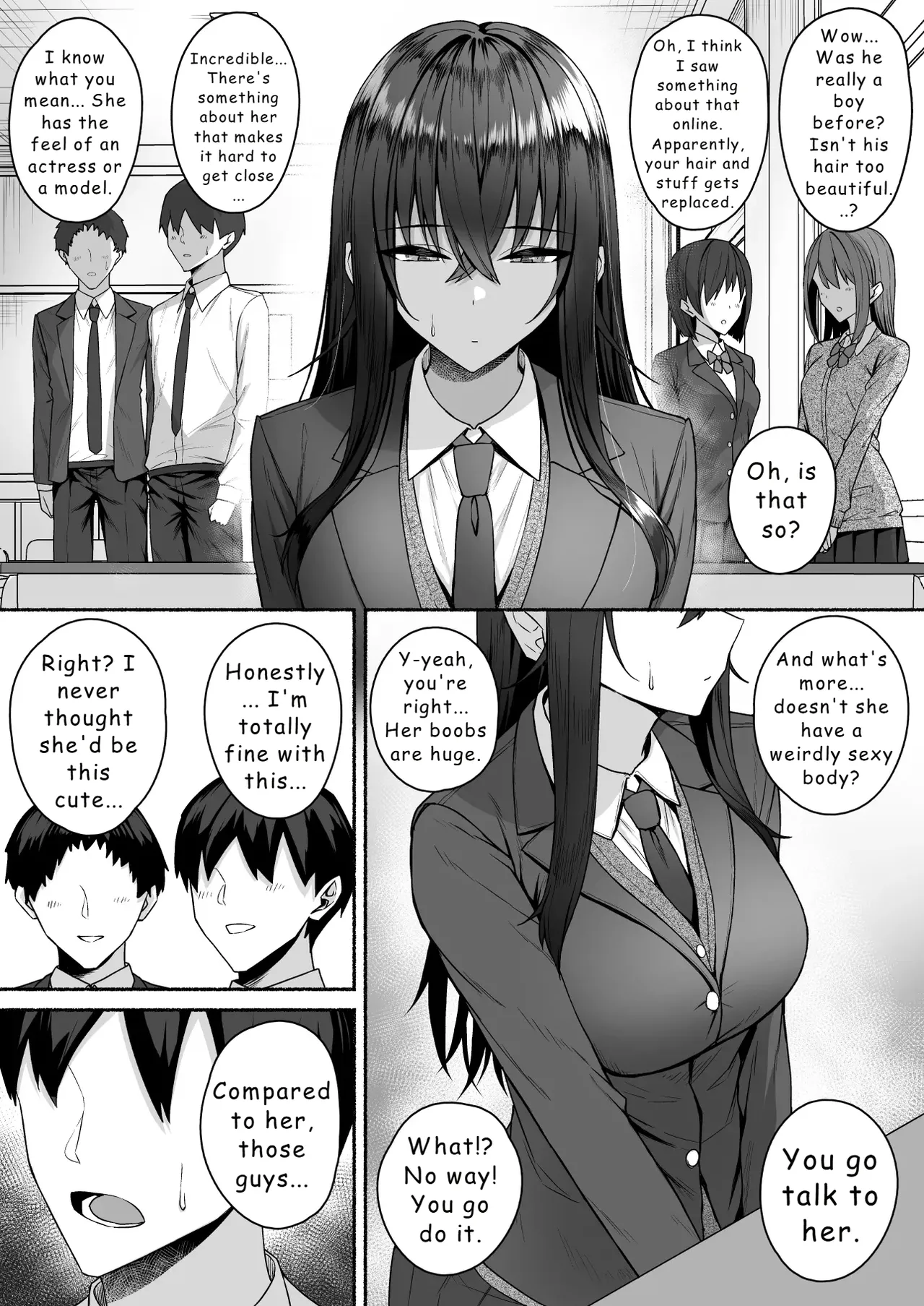 Gal to Boku ga Seibetsu Gyakuten Mesu ni Mezameru Boku Chapter 1 - page 11