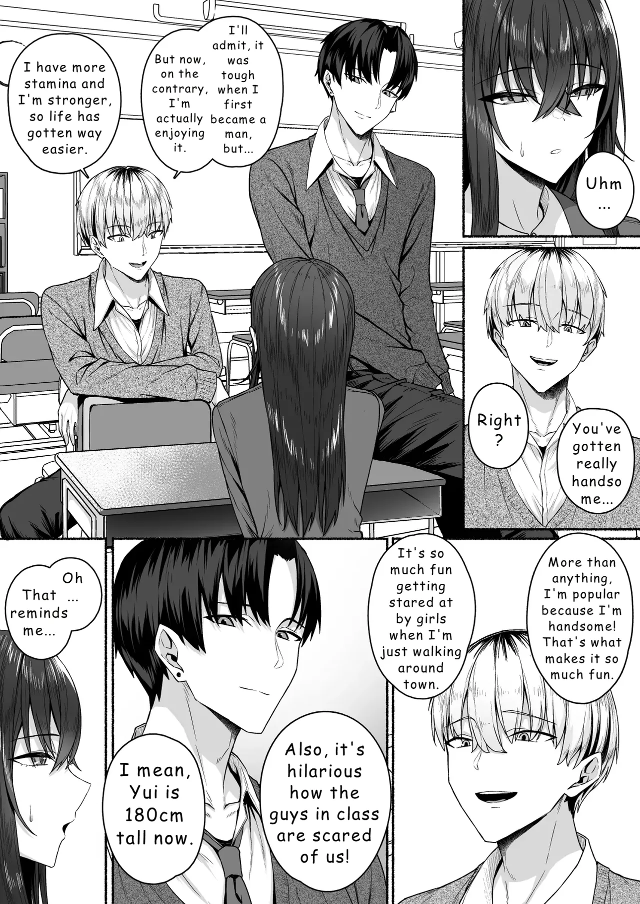 Gal to Boku ga Seibetsu Gyakuten Mesu ni Mezameru Boku Chapter 1 - page 13