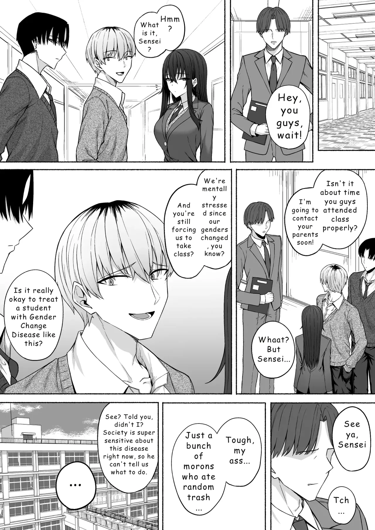 Gal to Boku ga Seibetsu Gyakuten Mesu ni Mezameru Boku Chapter 1 - page 44