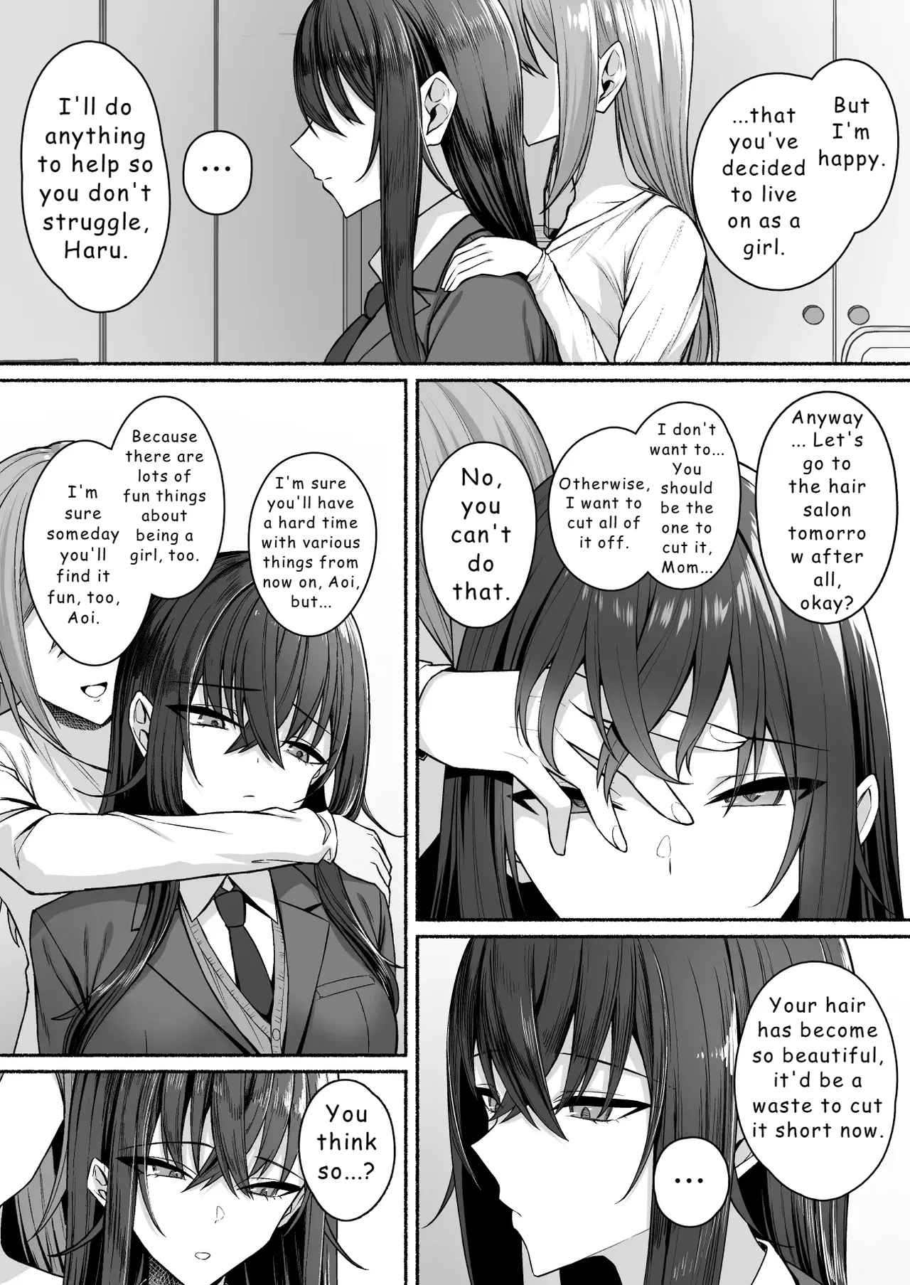 Gal to Boku ga Seibetsu Gyakuten Mesu ni Mezameru Boku Chapter 1 - page 9
