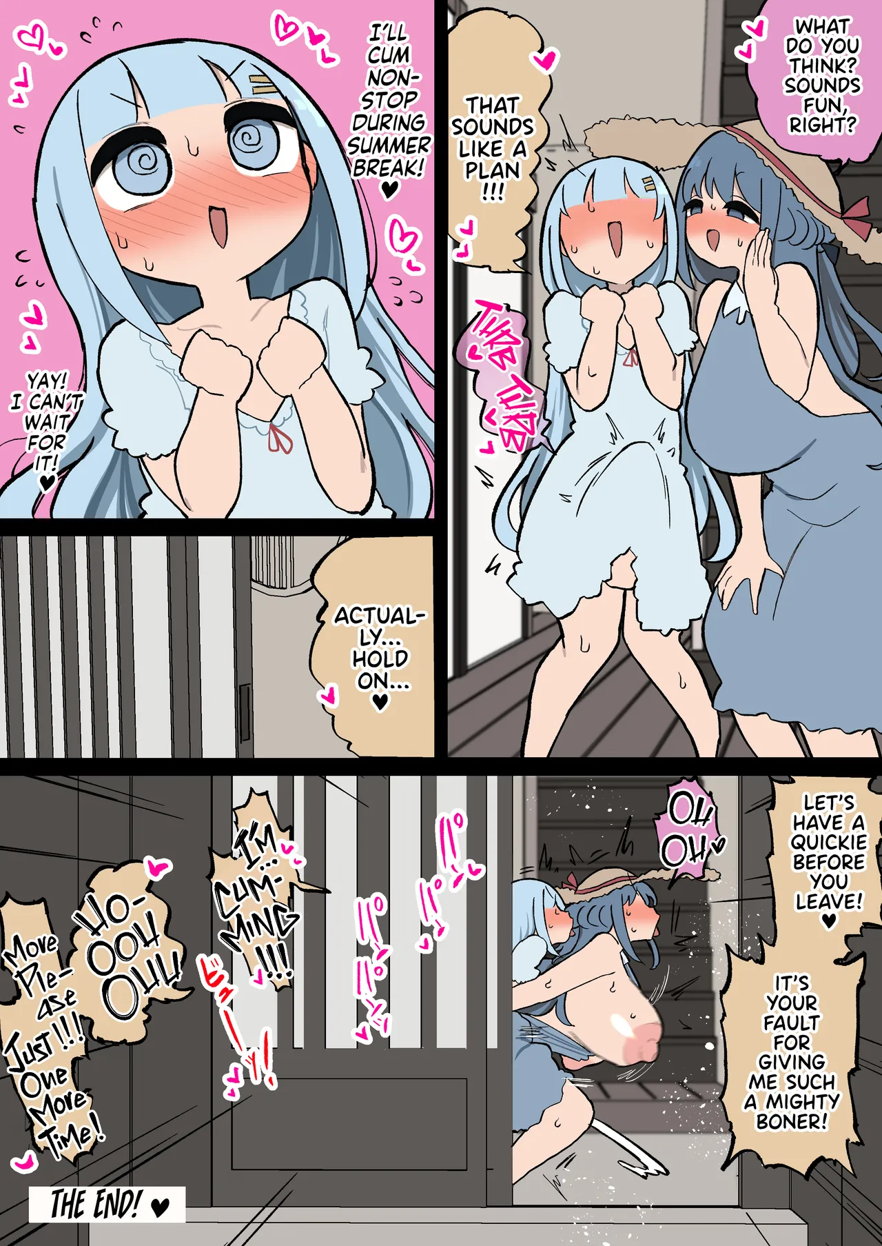 Shinseki no Futanari-chan Daisuki Onee-san to Guchogucho Ecchi Futanari-chan FINALE! Chapter 1 - page 34