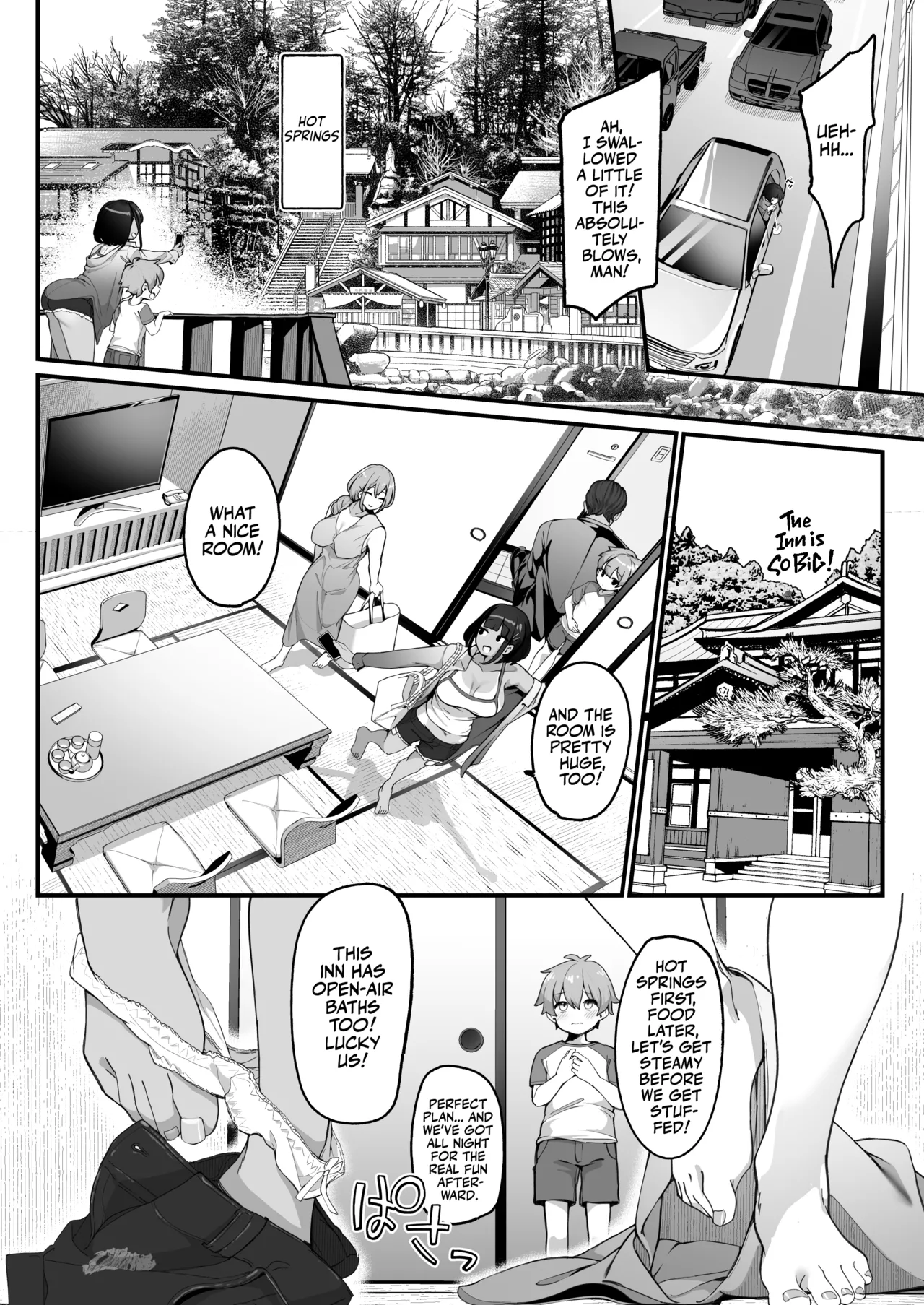 if Boku to Gasatsu na Onee no Seiyoku Shori Seikatsu ~Docchi no Ana ga Kimochi Ii no? Hen~ Chapter 1 - page 14