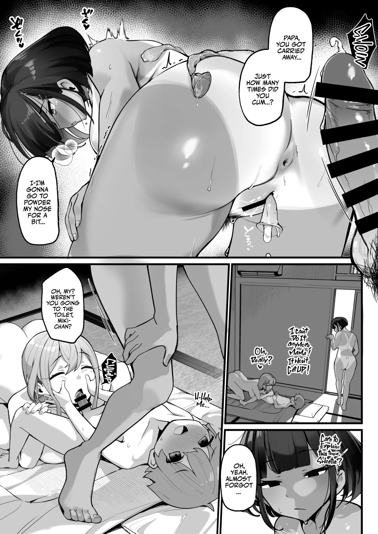 if Boku to Gasatsu na Onee no Seiyoku Shori Seikatsu ~Docchi no Ana ga Kimochi Ii no? Hen~ Chapter 1 - page 31