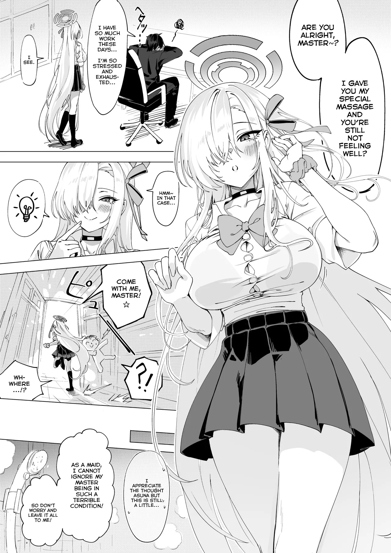 Asuna wa Goshujin-sama o Genki ni shite Agetai Chapter 1 - page 3