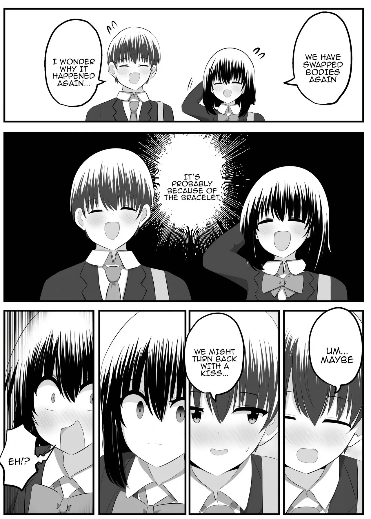 nai setsuten ～ setten naikedo ki ni naru ano ko to irekawari ～ Chapter 1 - page 27