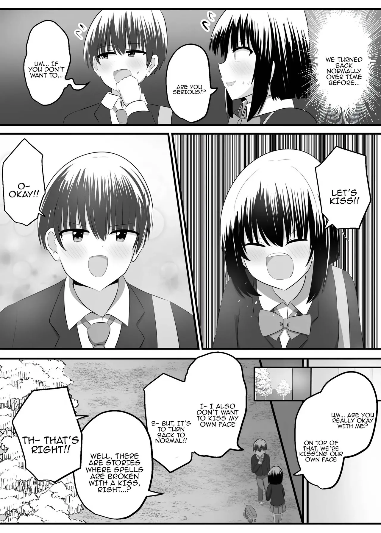 nai setsuten ～ setten naikedo ki ni naru ano ko to irekawari ～ Chapter 1 - page 28