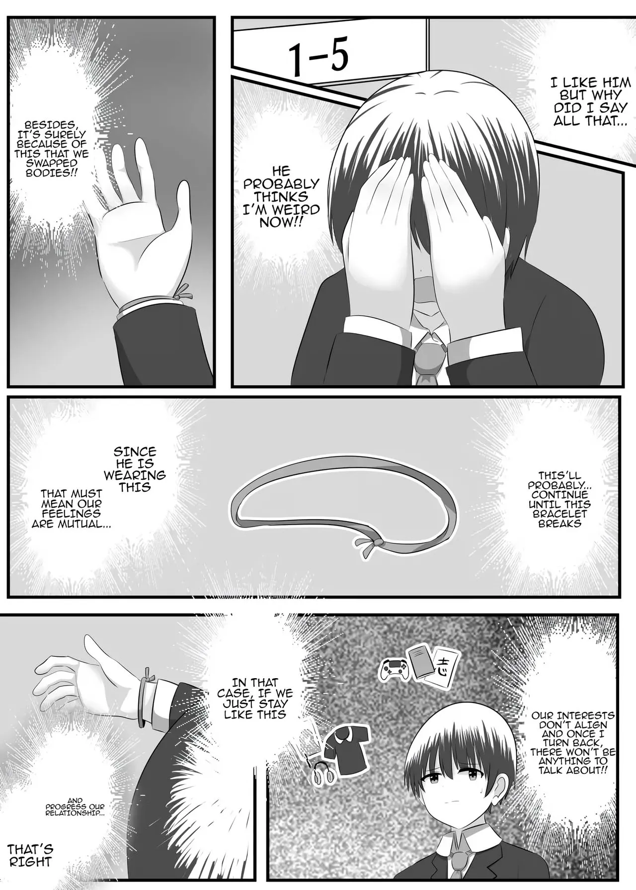 nai setsuten ～ setten naikedo ki ni naru ano ko to irekawari ～ Chapter 1 - page 31