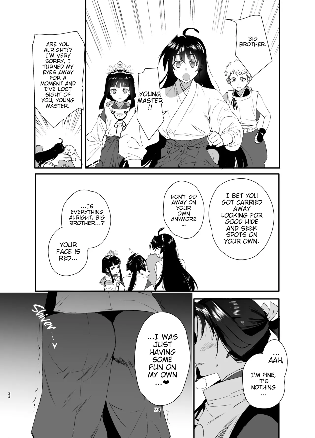 Wakagimi Hobakuchou Touzoku ni Tsukamatta Wakagimi wa Sukihoudai Naburareru Chapter 1 - page 23