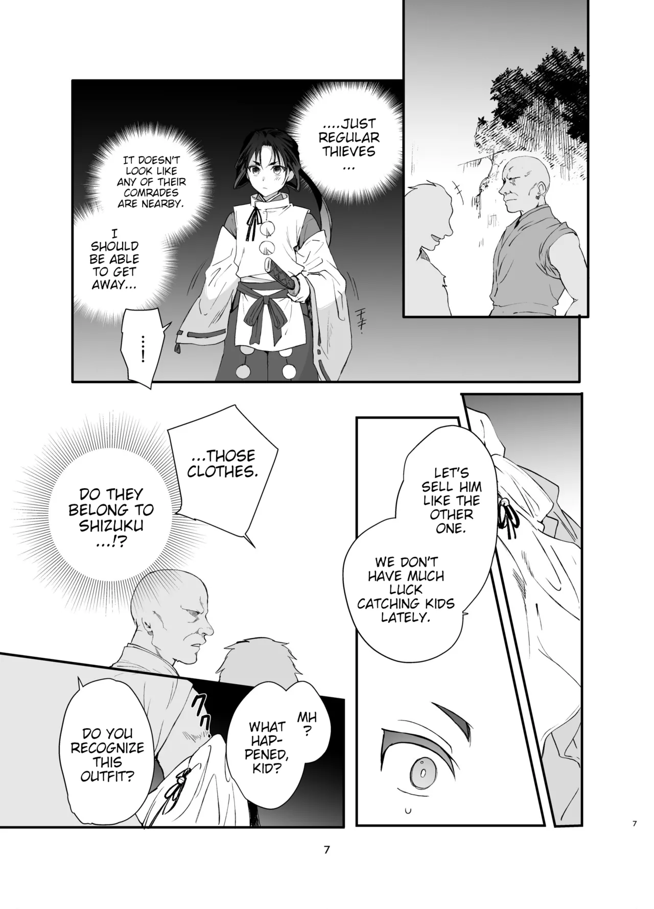 Wakagimi Hobakuchou Touzoku ni Tsukamatta Wakagimi wa Sukihoudai Naburareru Chapter 1 - page 6