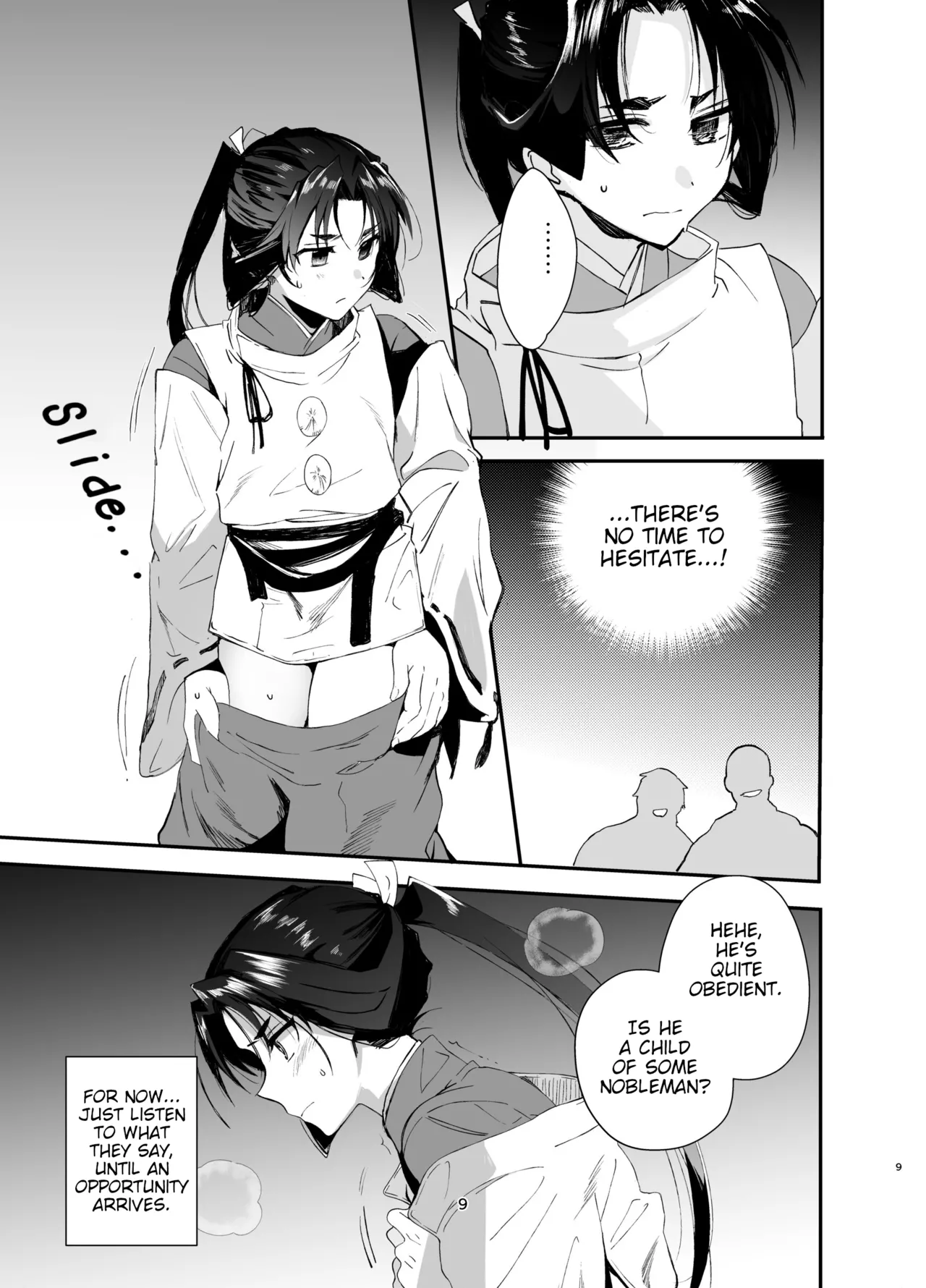 Wakagimi Hobakuchou Touzoku ni Tsukamatta Wakagimi wa Sukihoudai Naburareru Chapter 1 - page 8