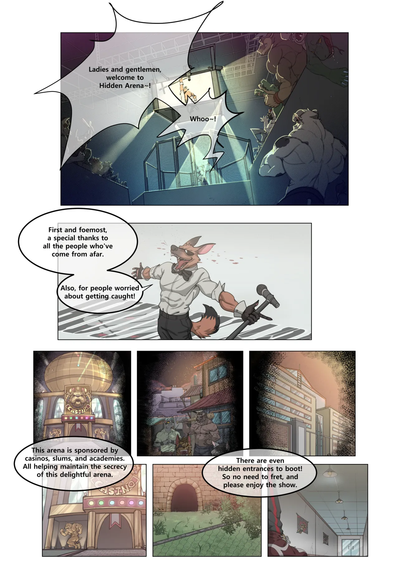 Hidden Arena 1-6 Chapter 1-6 - page 1