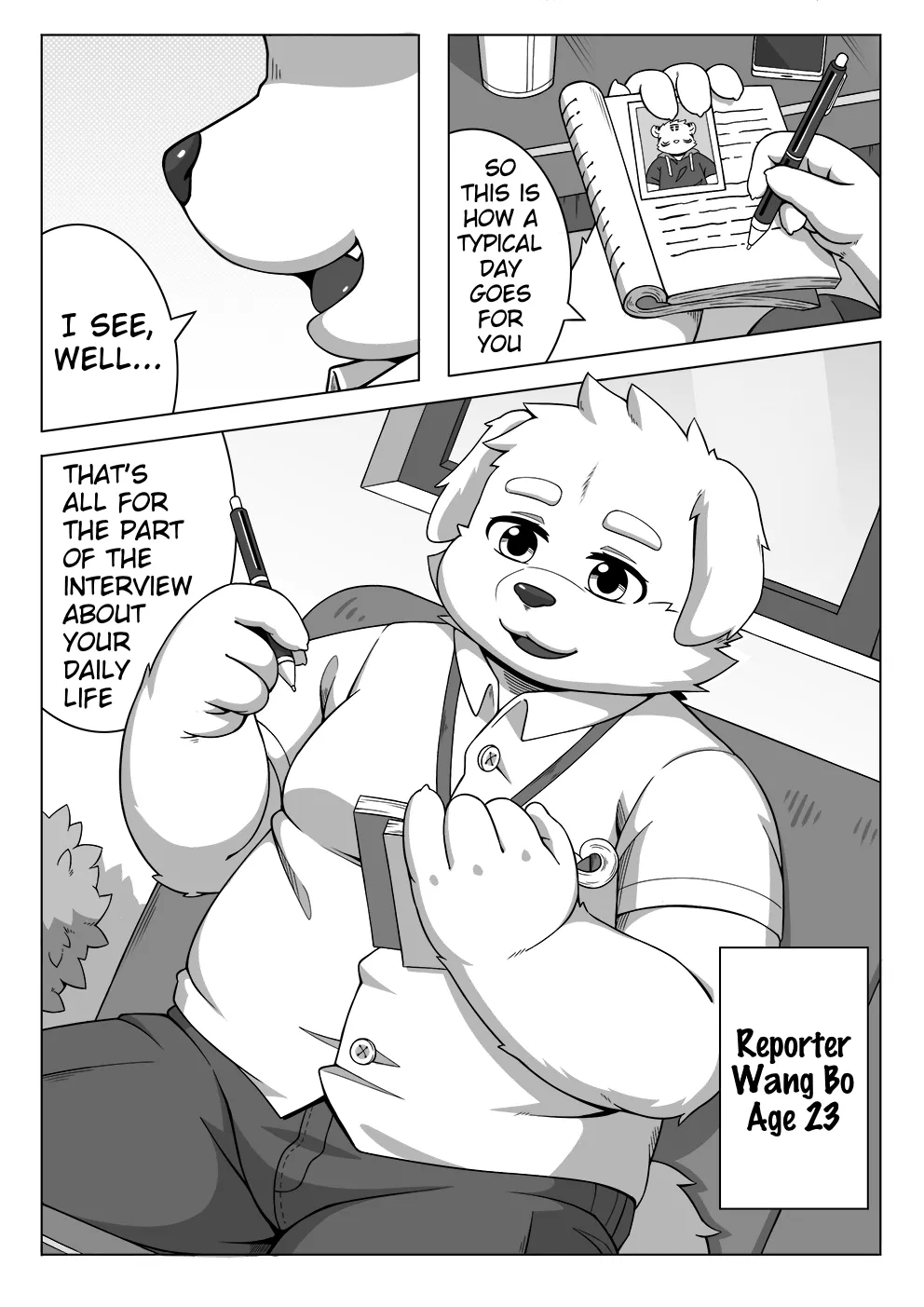 Satanbear - Private Interview Chapter 1 - page 2