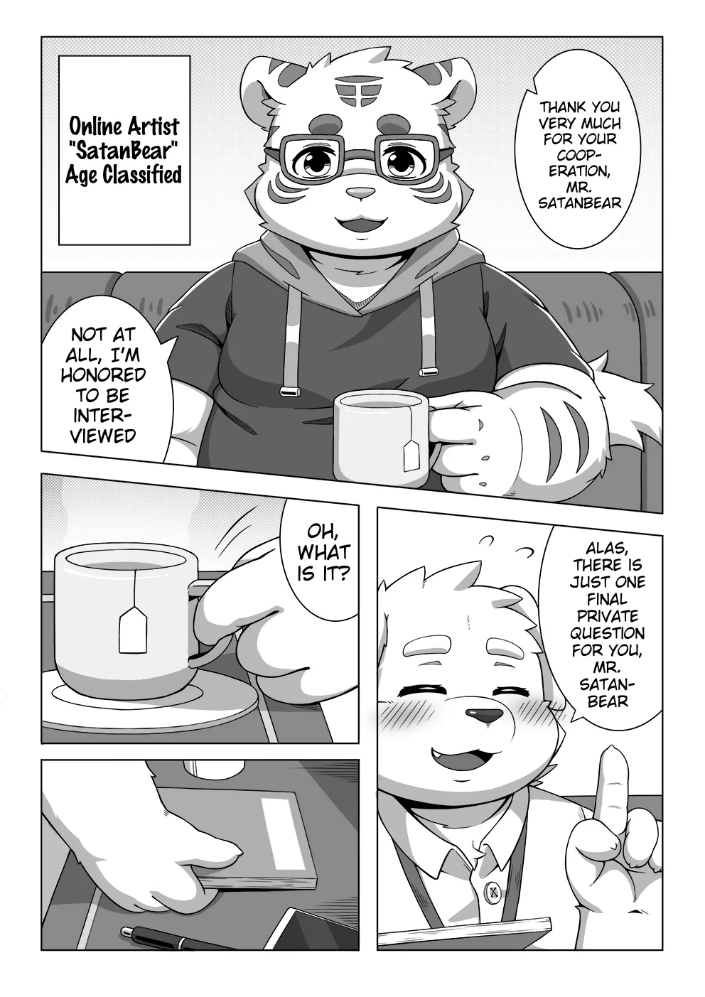 Satanbear - Private Interview Chapter 1 - page 3