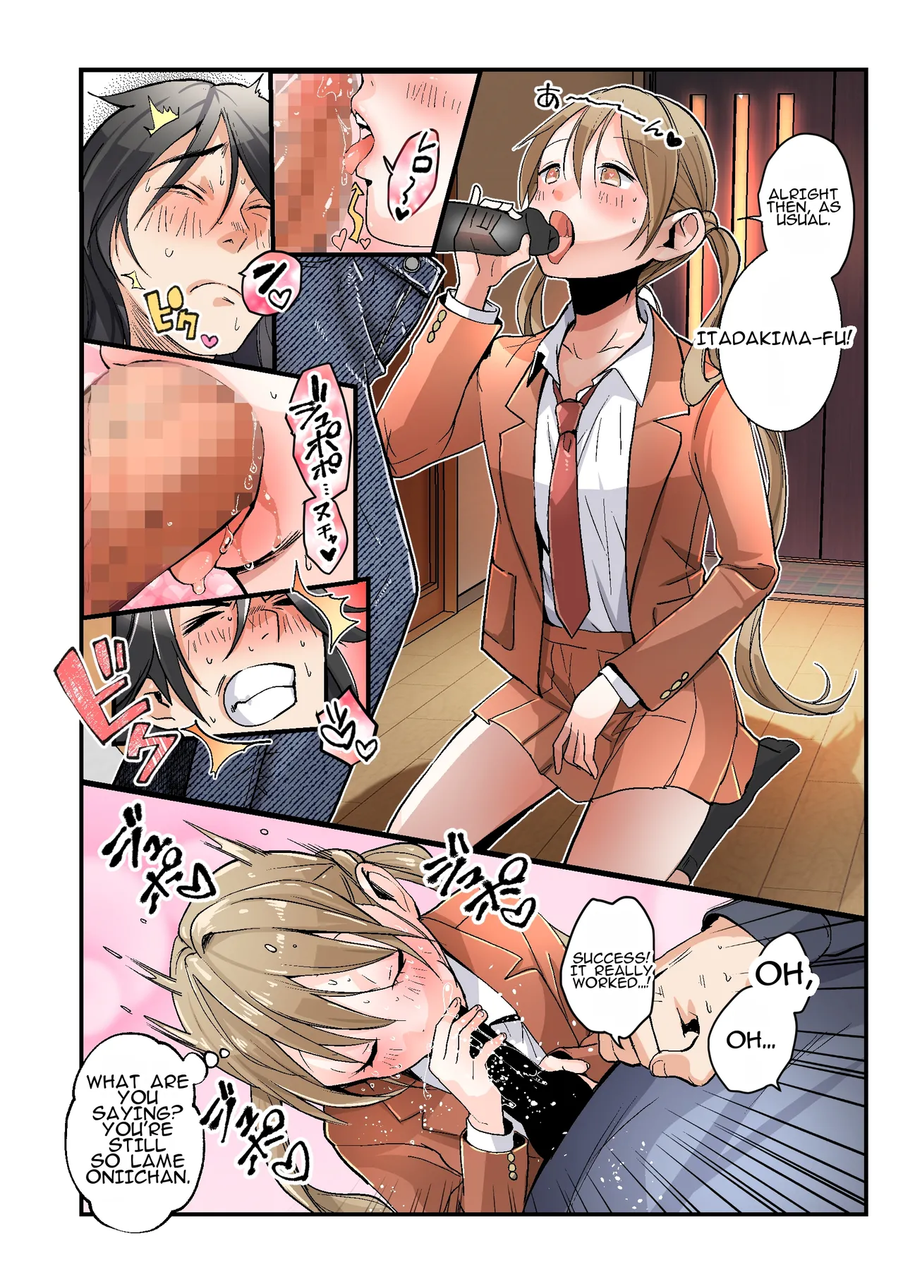 A Story About How a Younger Brother Turns Into a Onahole Who Loves Her Oniichan♥ Chapter 1 - page 11