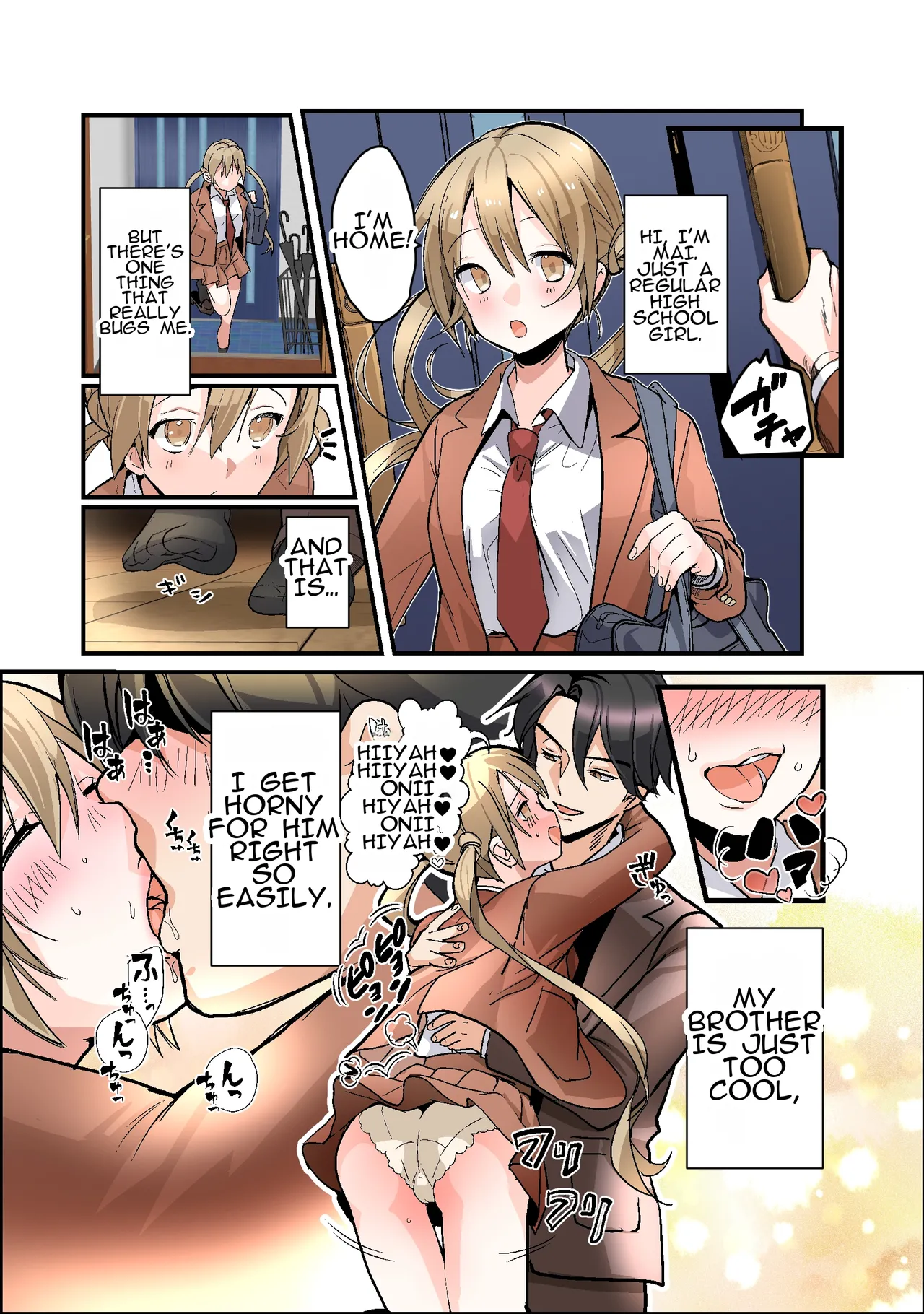 A Story About How a Younger Brother Turns Into a Onahole Who Loves Her Oniichan♥ Chapter 1 - page 33