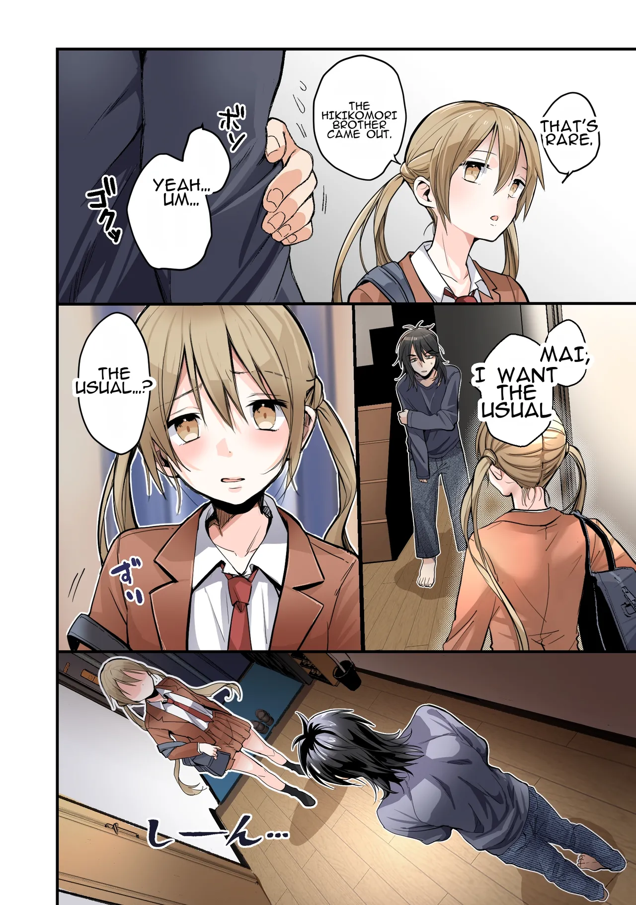 A Story About How a Younger Brother Turns Into a Onahole Who Loves Her Oniichan♥ Chapter 1 - page 9