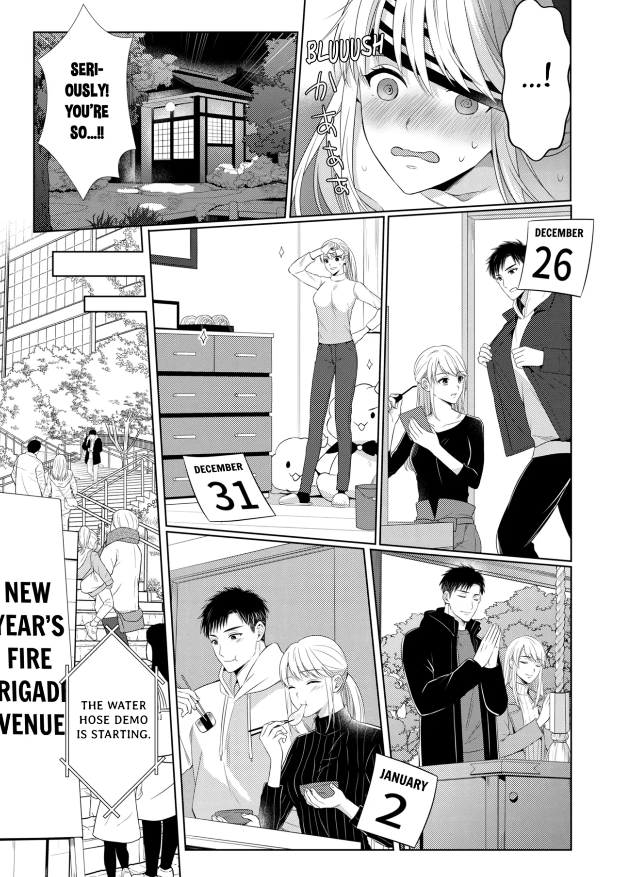 Yubisaki Kara Honki no Netsujō ～ Chara Otoko Shōbōshi wa Massuguna me de Watashi o Daita ～ Chapter 12-13 - page 216