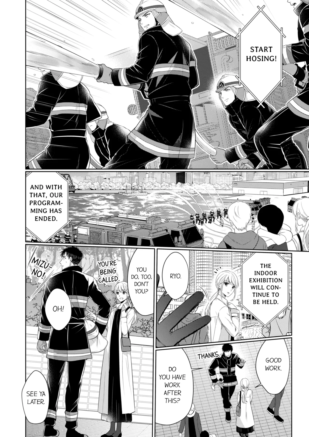 Yubisaki Kara Honki no Netsujō ～ Chara Otoko Shōbōshi wa Massuguna me de Watashi o Daita ～ Chapter 12-13 - page 217