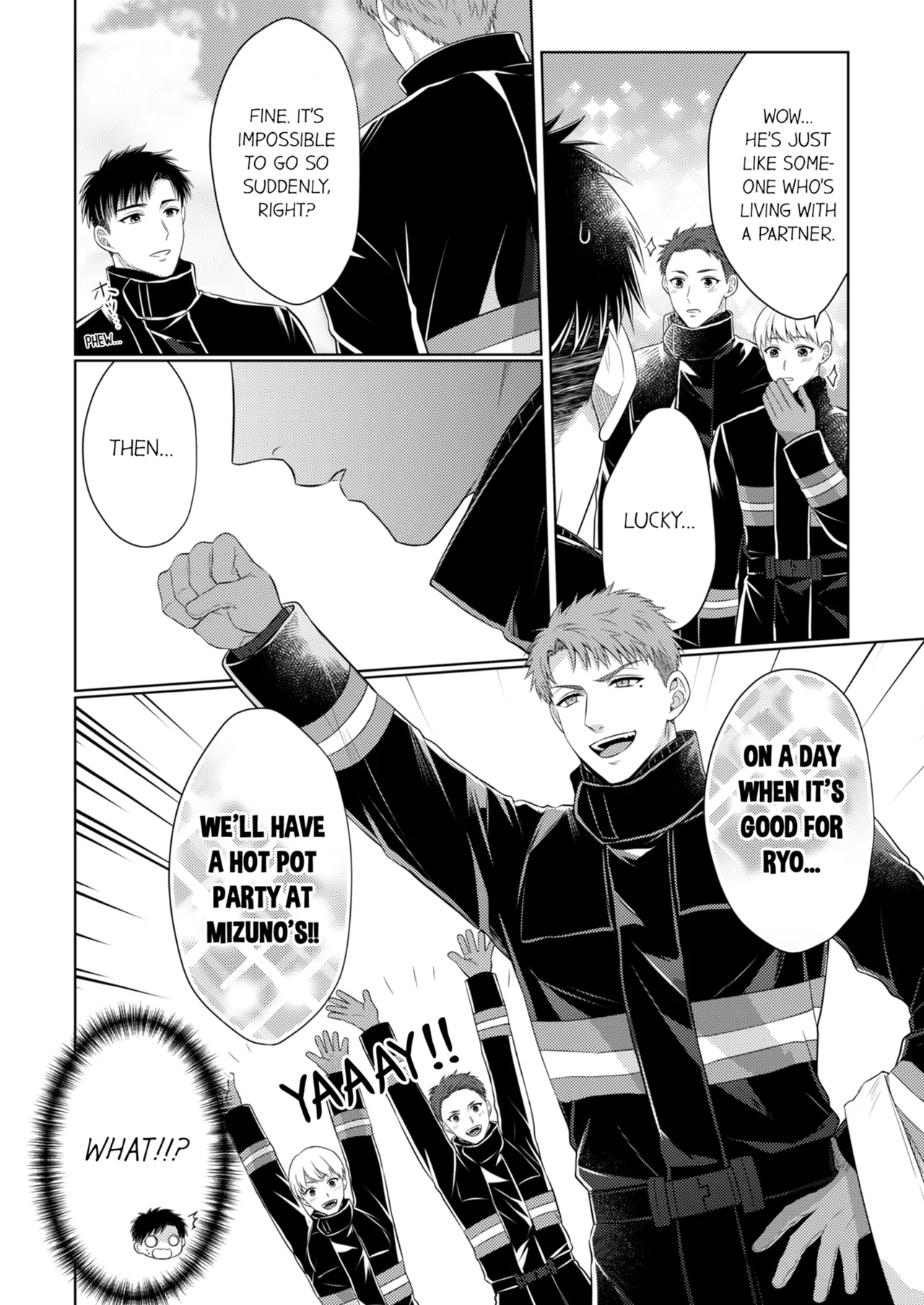 Yubisaki Kara Honki no Netsujō ～ Chara Otoko Shōbōshi wa Massuguna me de Watashi o Daita ～ Chapter 12-13 - page 219