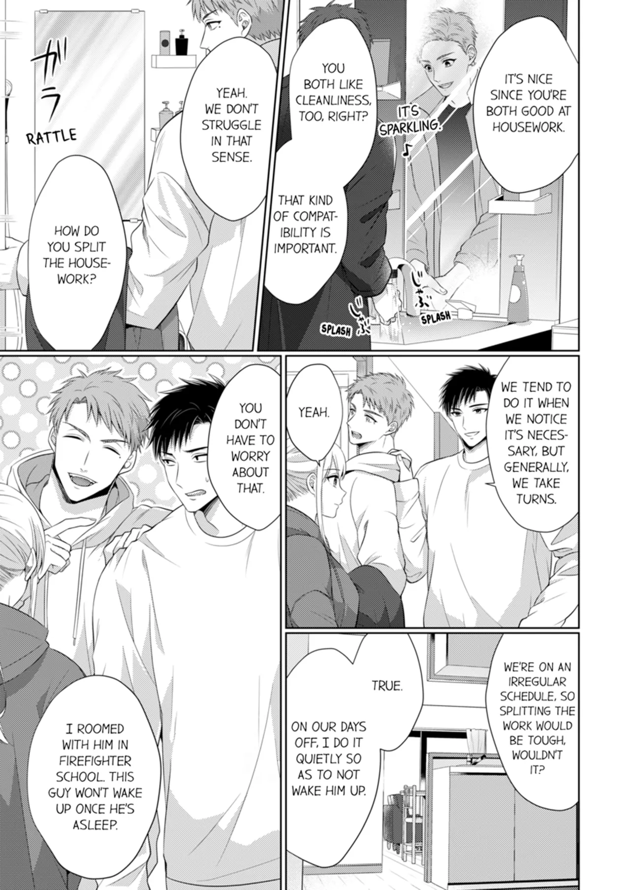 Yubisaki Kara Honki no Netsujō ～ Chara Otoko Shōbōshi wa Massuguna me de Watashi o Daita ～ Chapter 12-13 - page 223