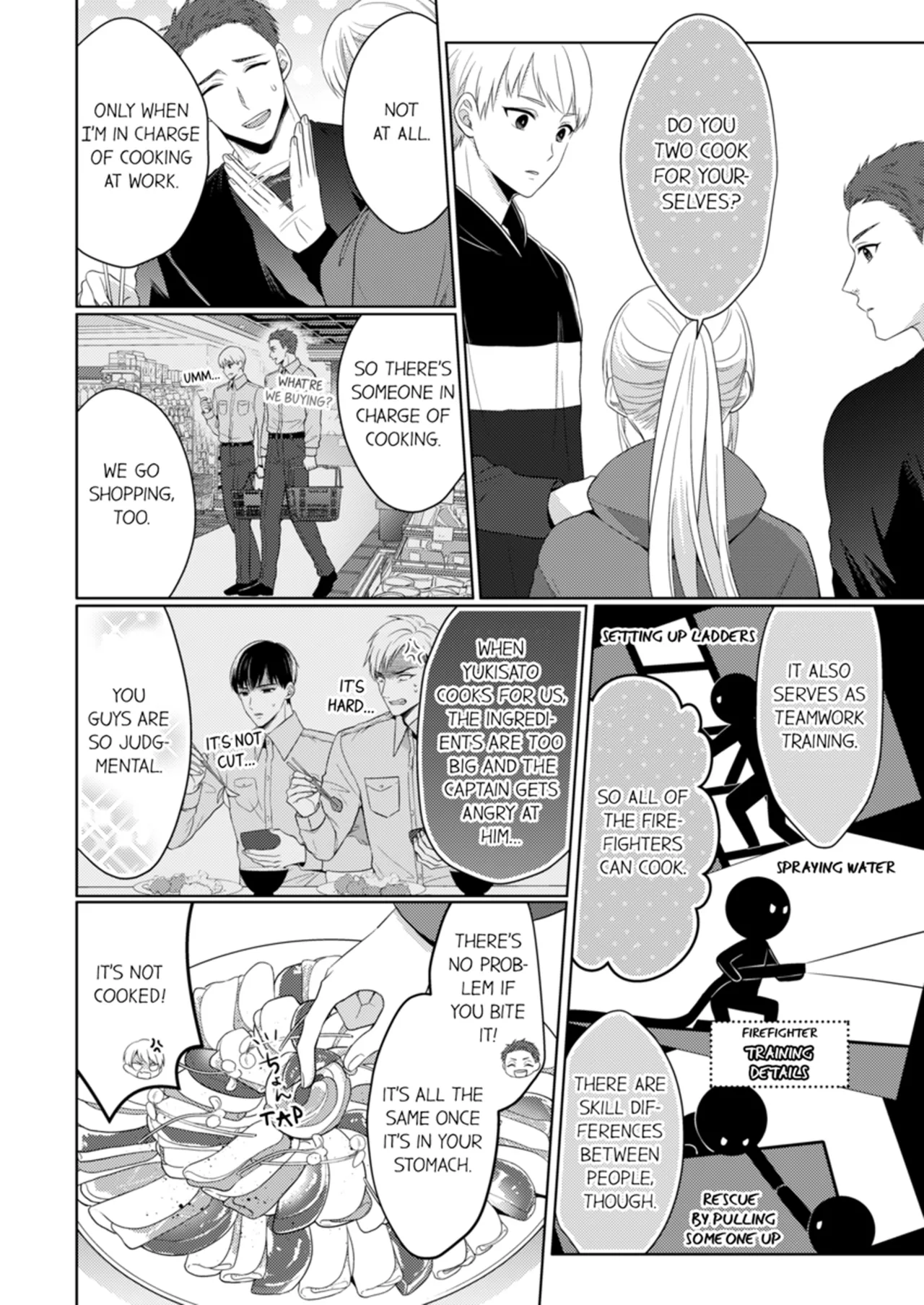 Yubisaki Kara Honki no Netsujō ～ Chara Otoko Shōbōshi wa Massuguna me de Watashi o Daita ～ Chapter 12-13 - page 230