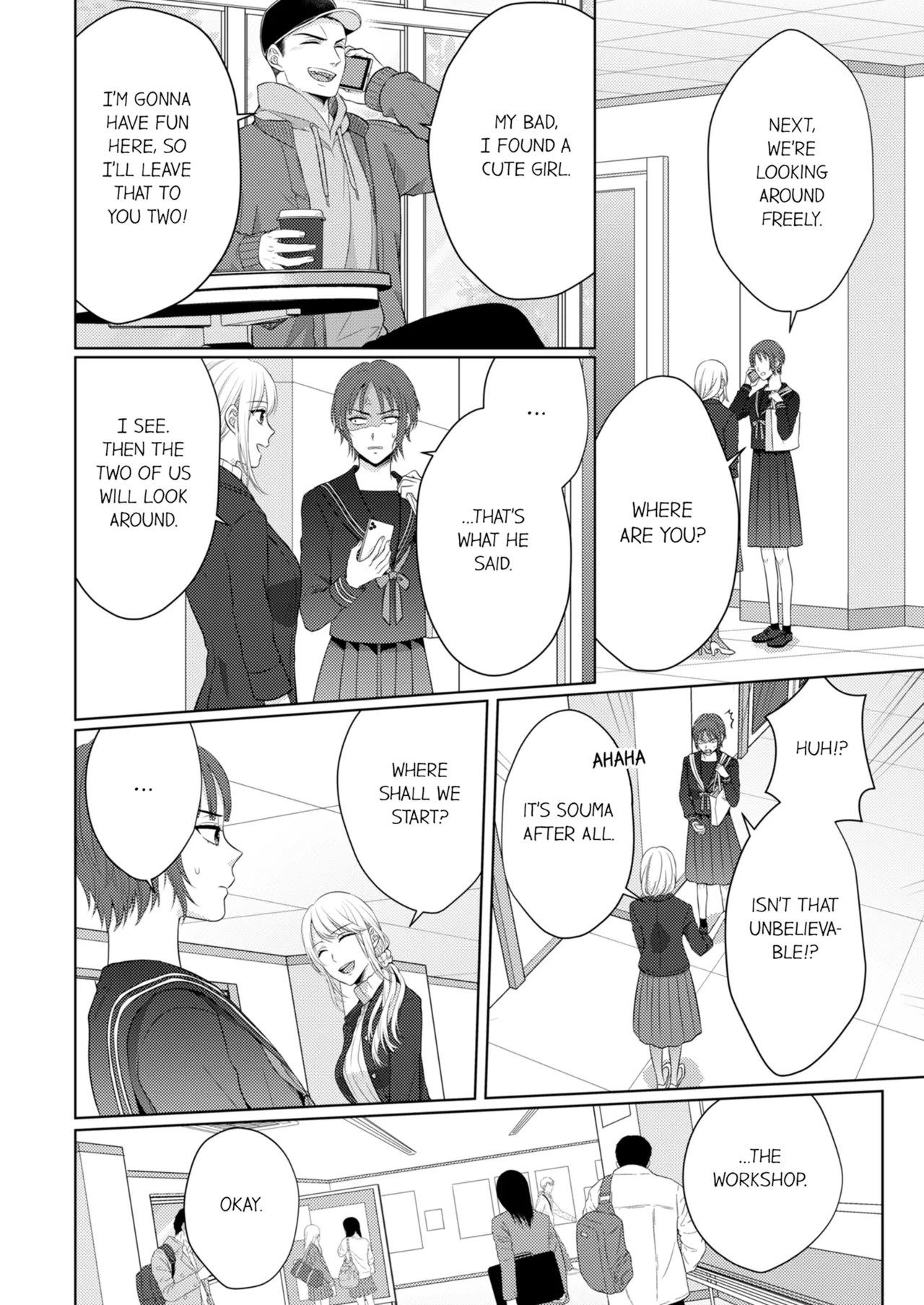 Yubisaki Kara Honki no Netsujō ～ Chara Otoko Shōbōshi wa Massuguna me de Watashi o Daita ～ Chapter 12-13 - page 9