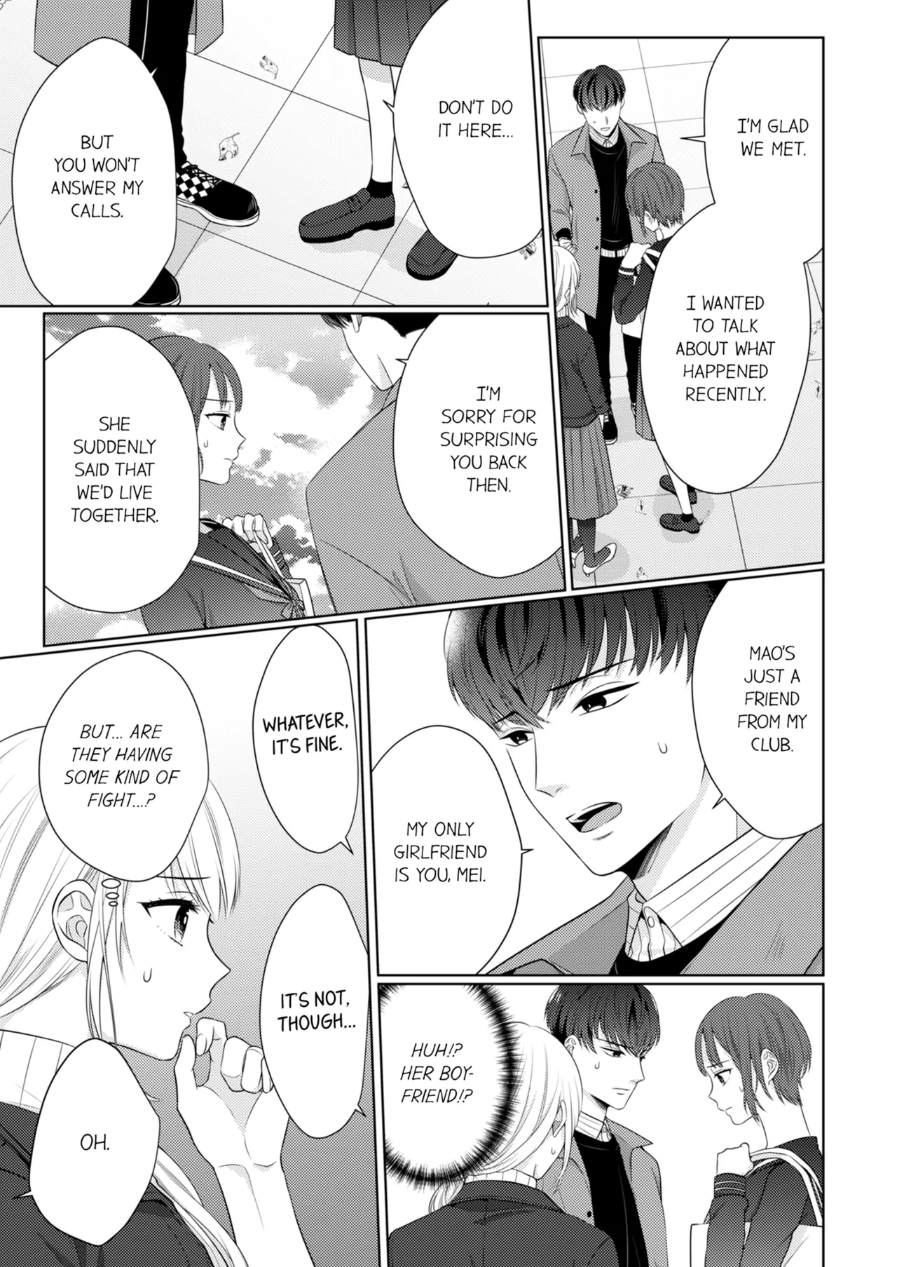 Yubisaki Kara Honki no Netsujō ～ Chara Otoko Shōbōshi wa Massuguna me de Watashi o Daita ～ Chapter 12-13 - page 16