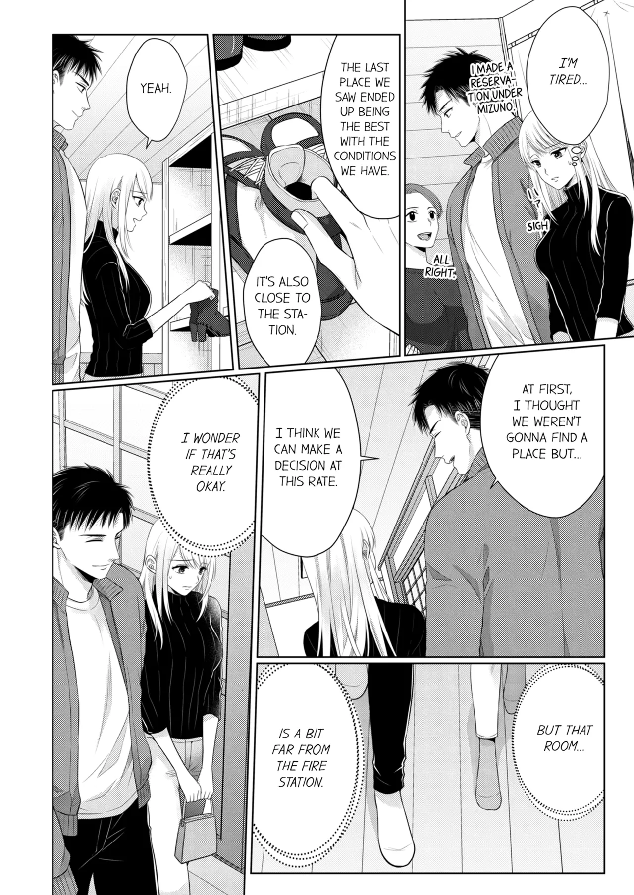 Yubisaki Kara Honki no Netsujō ～ Chara Otoko Shōbōshi wa Massuguna me de Watashi o Daita ～ Chapter 12-13 - page 41