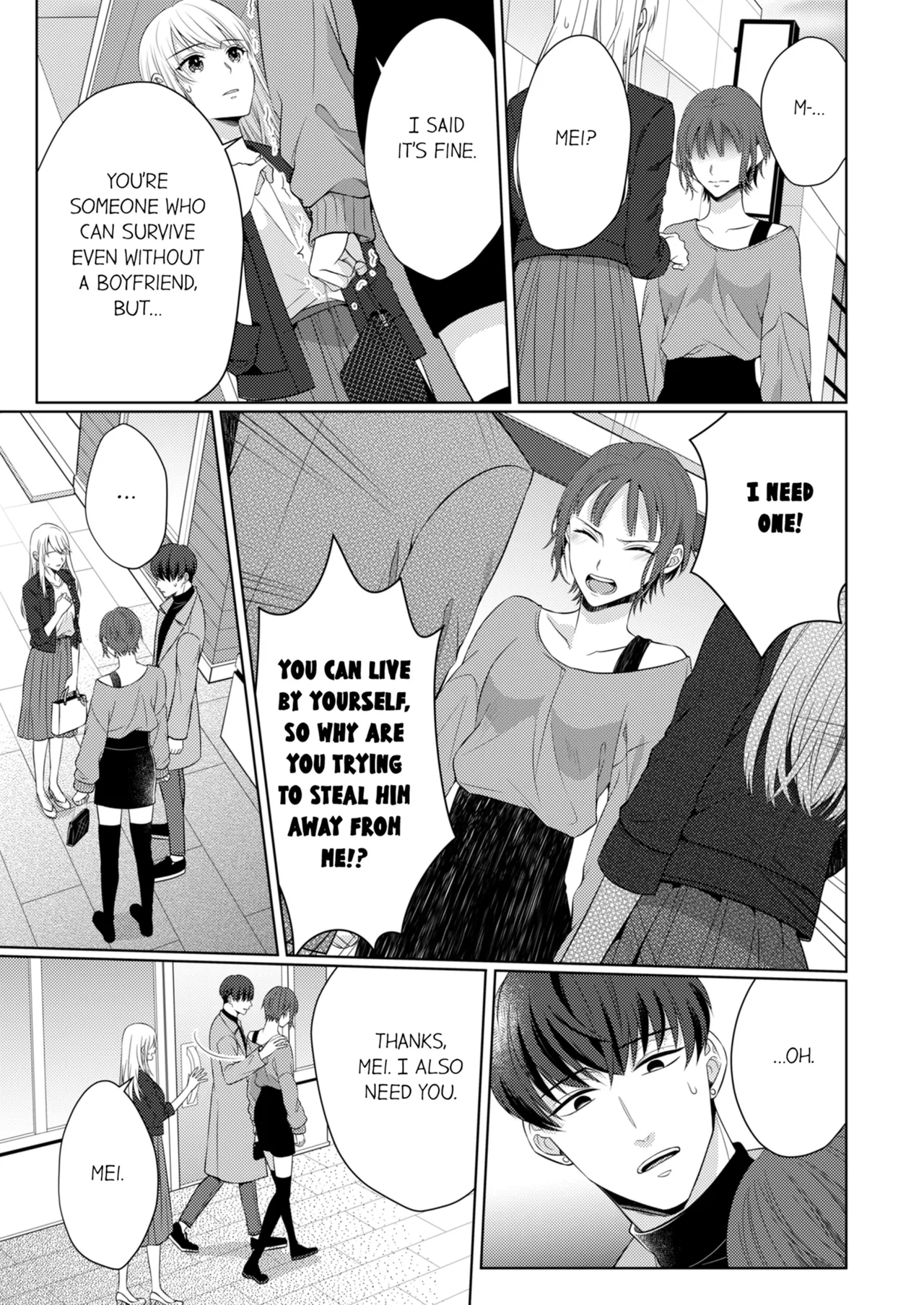 Yubisaki Kara Honki no Netsujō ～ Chara Otoko Shōbōshi wa Massuguna me de Watashi o Daita ～ Chapter 12-13 - page 72