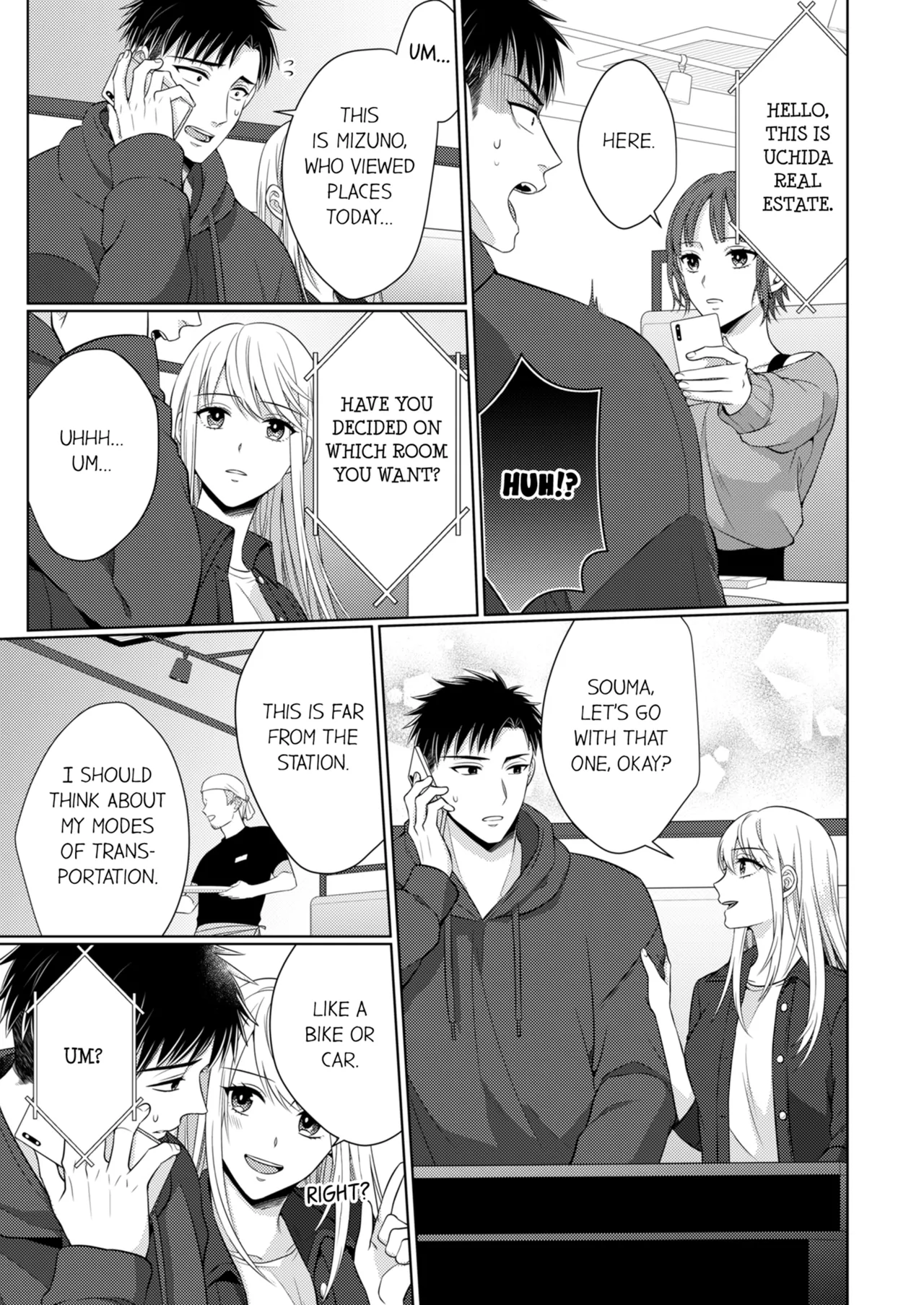 Yubisaki Kara Honki no Netsujō ～ Chara Otoko Shōbōshi wa Massuguna me de Watashi o Daita ～ Chapter 12-13 - page 87