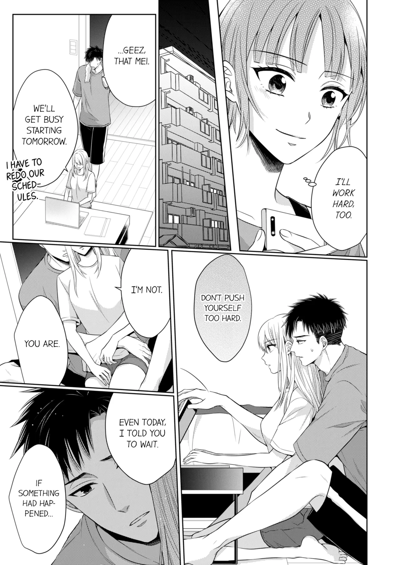 Yubisaki Kara Honki no Netsujō ～ Chara Otoko Shōbōshi wa Massuguna me de Watashi o Daita ～ Chapter 12-13 - page 89