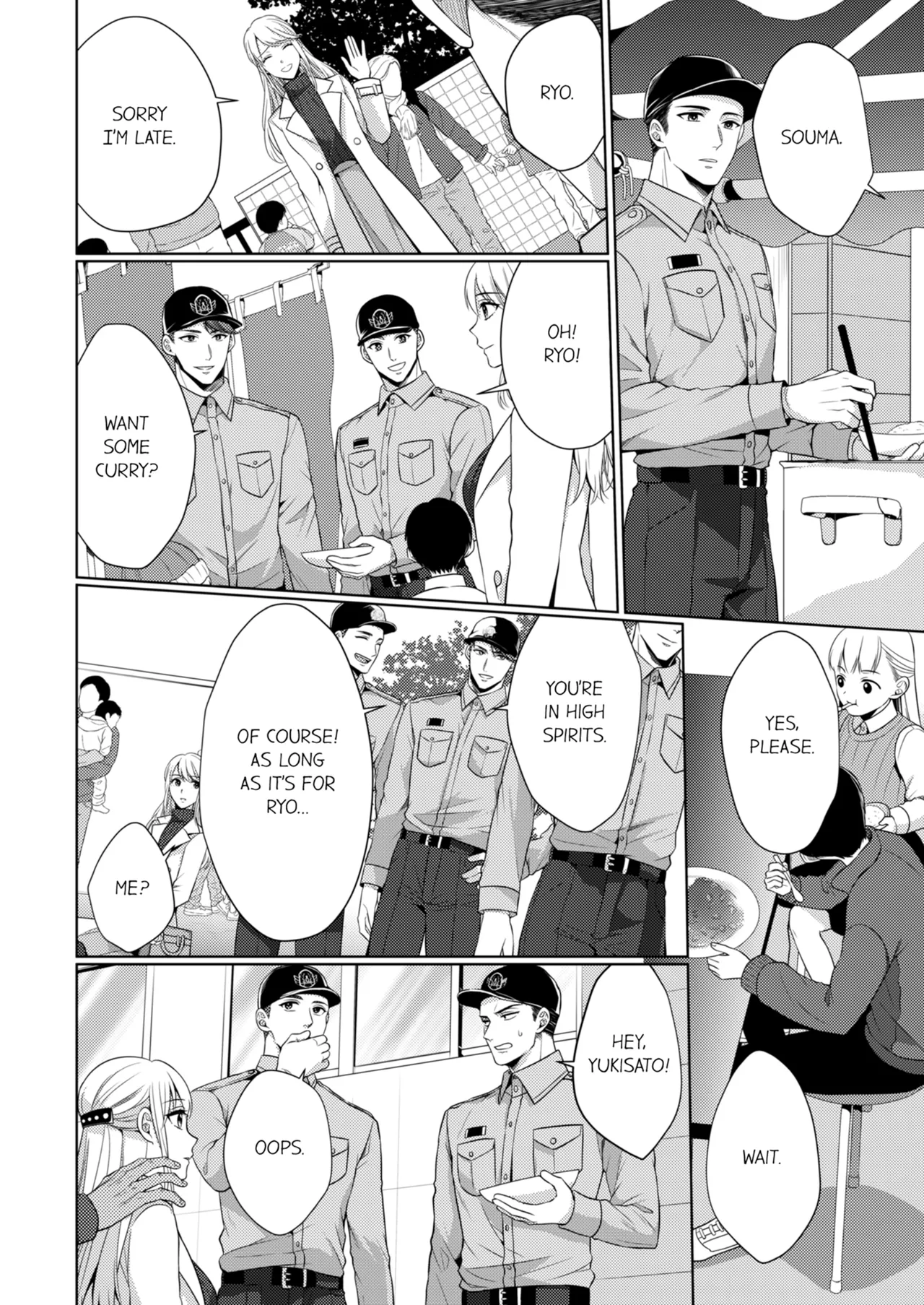 Yubisaki Kara Honki no Netsujō ～ Chara Otoko Shōbōshi wa Massuguna me de Watashi o Daita ～ Chapter 12-13 - page 112