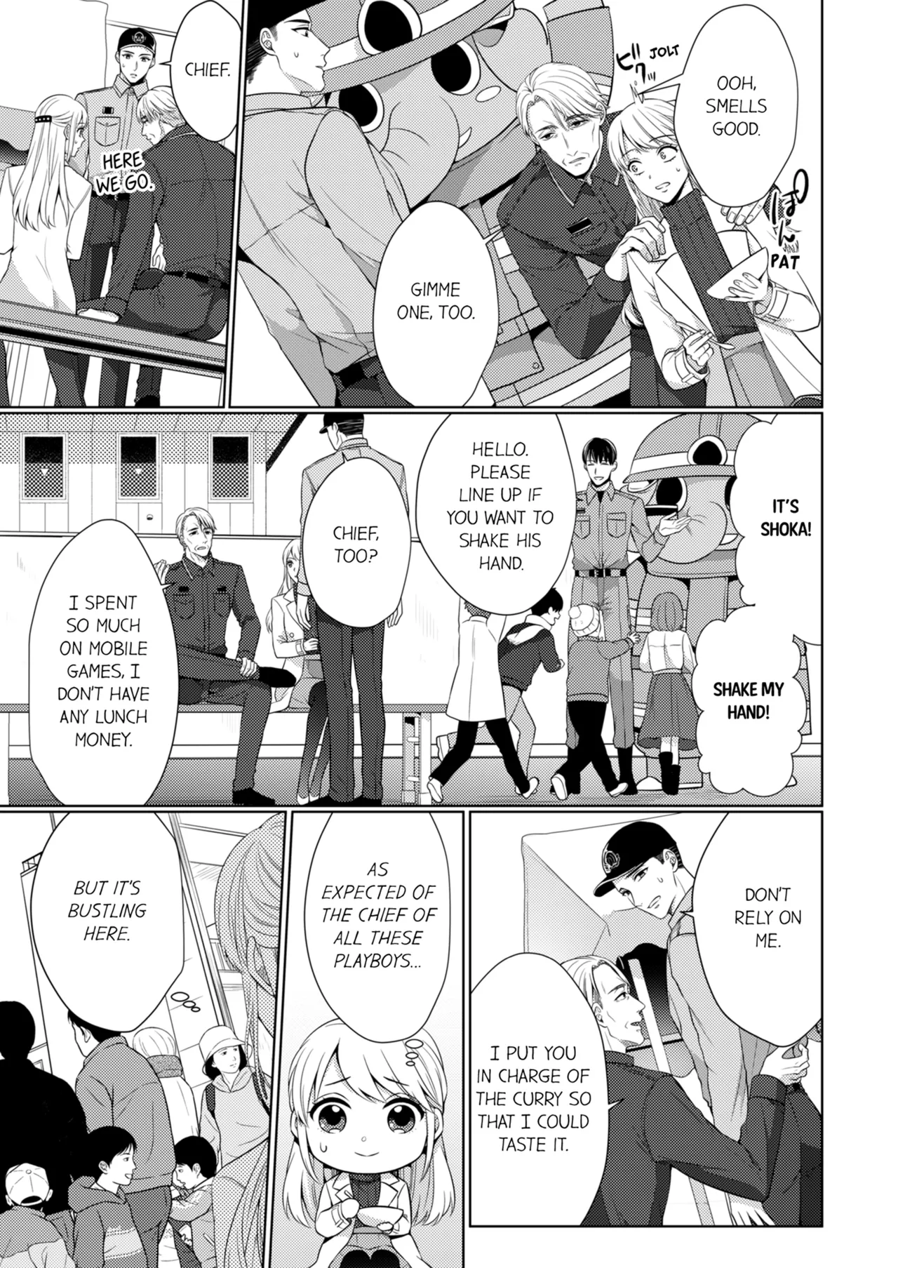 Yubisaki Kara Honki no Netsujō ～ Chara Otoko Shōbōshi wa Massuguna me de Watashi o Daita ～ Chapter 12-13 - page 113