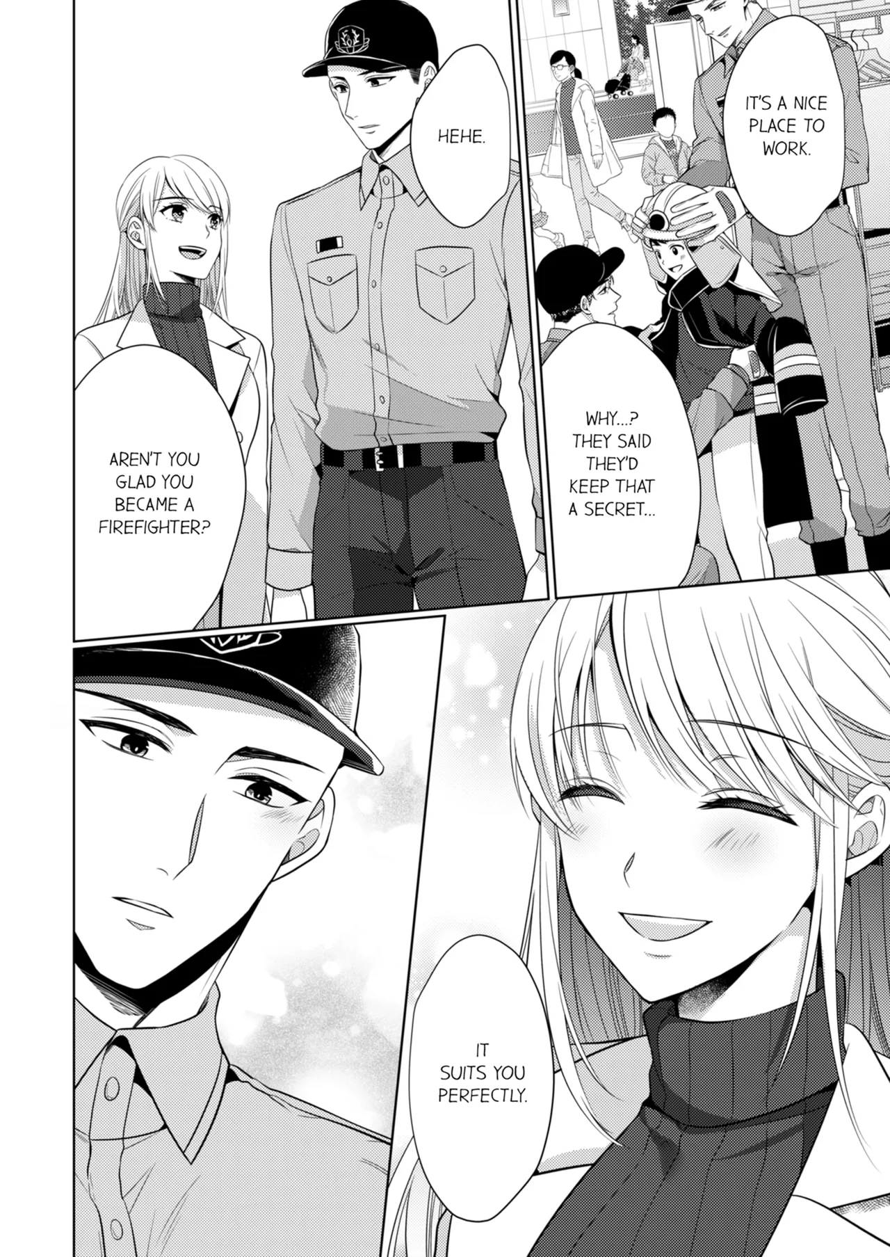 Yubisaki Kara Honki no Netsujō ～ Chara Otoko Shōbōshi wa Massuguna me de Watashi o Daita ～ Chapter 12-13 - page 120