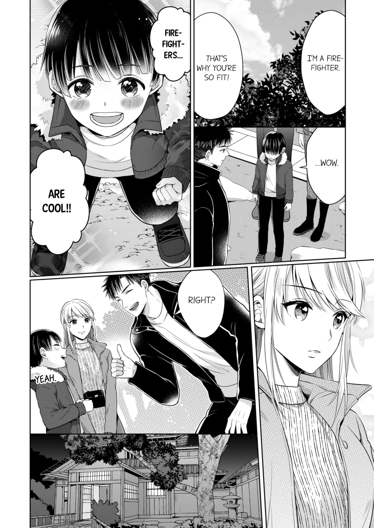 Yubisaki Kara Honki no Netsujō ～ Chara Otoko Shōbōshi wa Massuguna me de Watashi o Daita ～ Chapter 12-13 - page 155