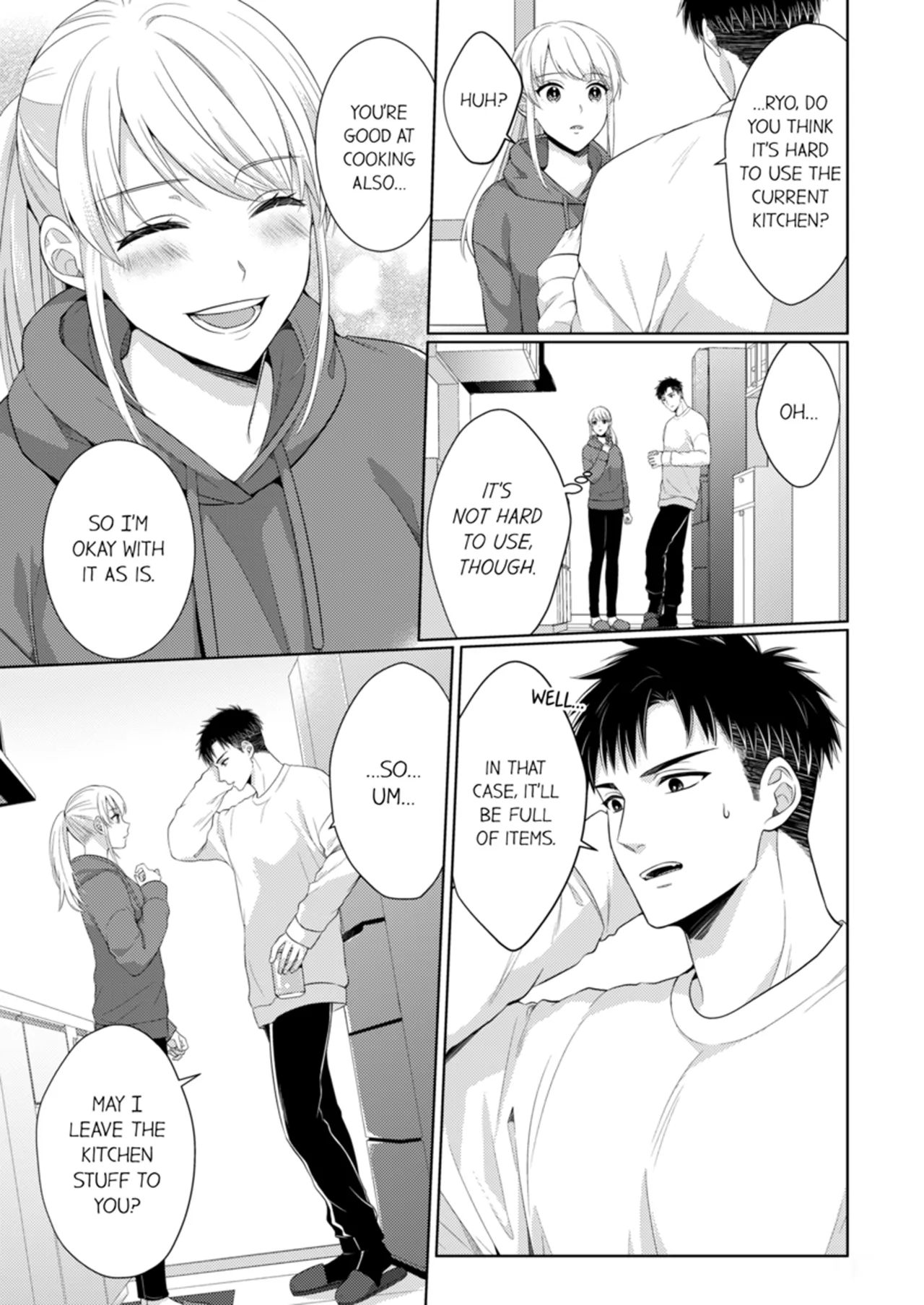 Yubisaki Kara Honki no Netsujō ～ Chara Otoko Shōbōshi wa Massuguna me de Watashi o Daita ～ Chapter 14-15 - page 1